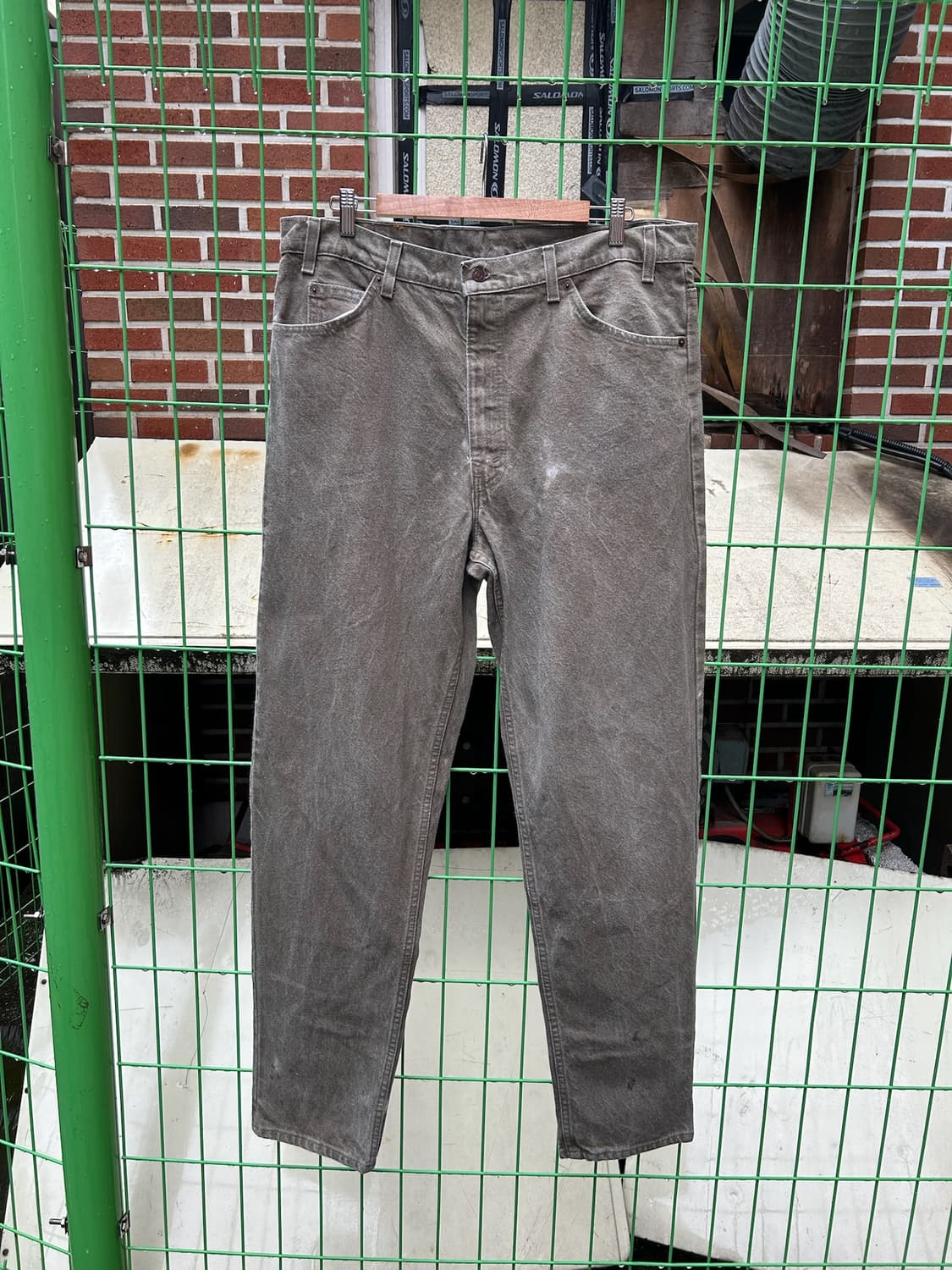 90's 리바이스 550 오렌지탭 팬츠 Made in USA 상품이미지6