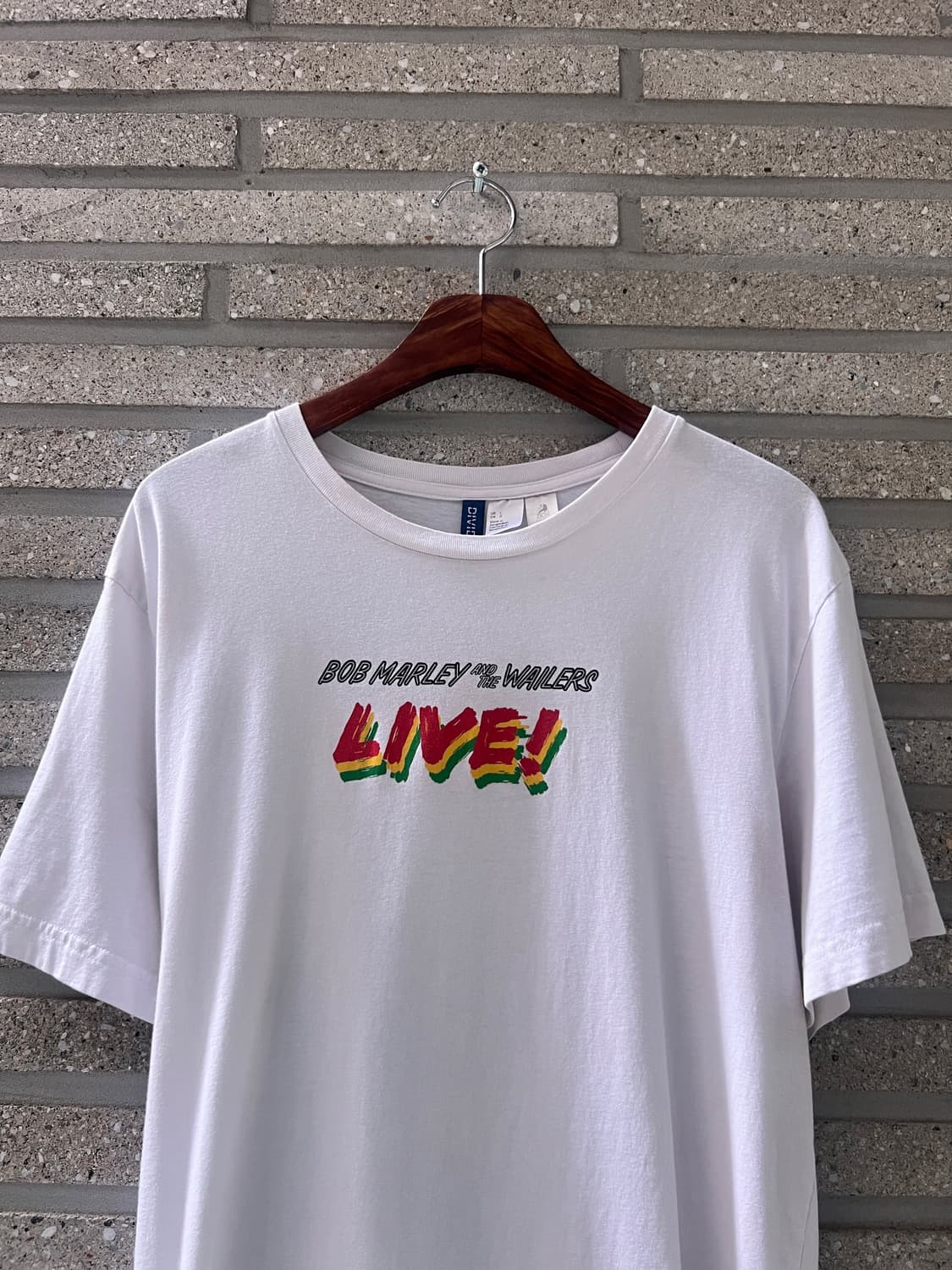 [L]BOB MARLEY 밥 말리 프린팅 화이트 티셔츠 상품이미지6