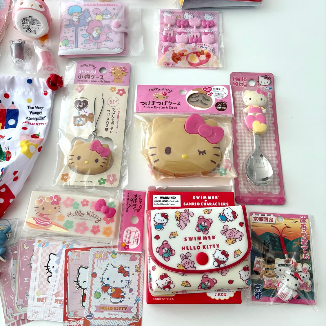 산리오 키티 챠미키티 키키라라 랜덤피규어 가챠 다이어리 파우치 태닝키티  상품이미지2