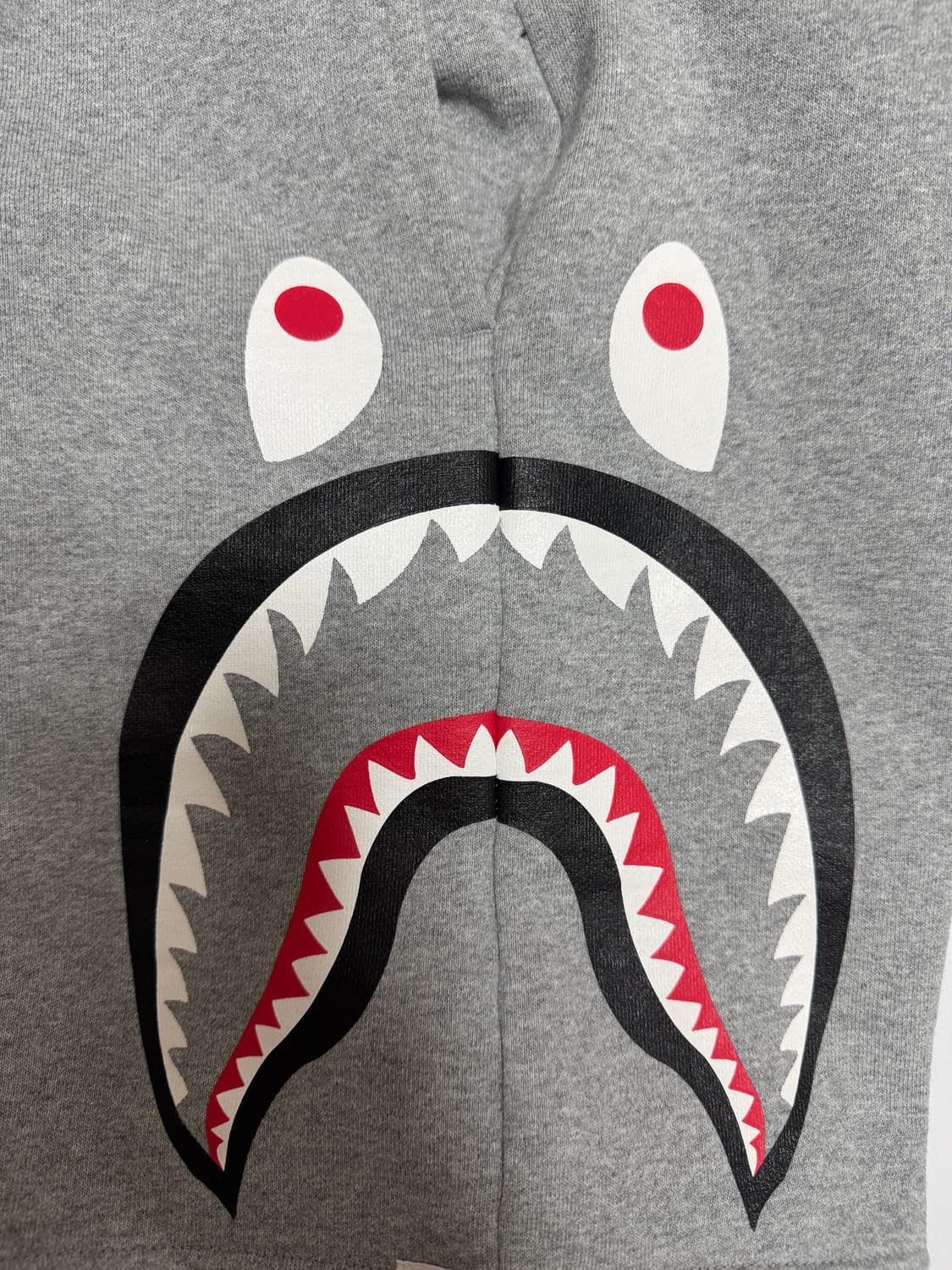 베이프 ABC 카모 사이드 샤크 스웨트쇼츠 라이트 블루 상품이미지5