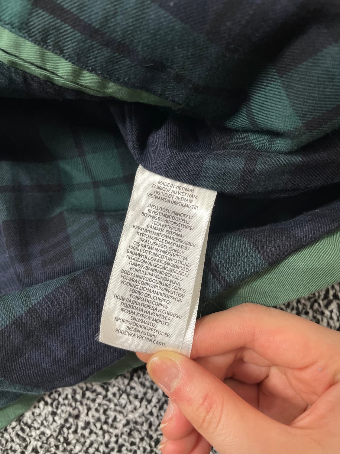 빈티지9. 폴로랄프로렌 바라쿠타 코튼 트윌 치노 재킷 점퍼 그린 상품이미지4