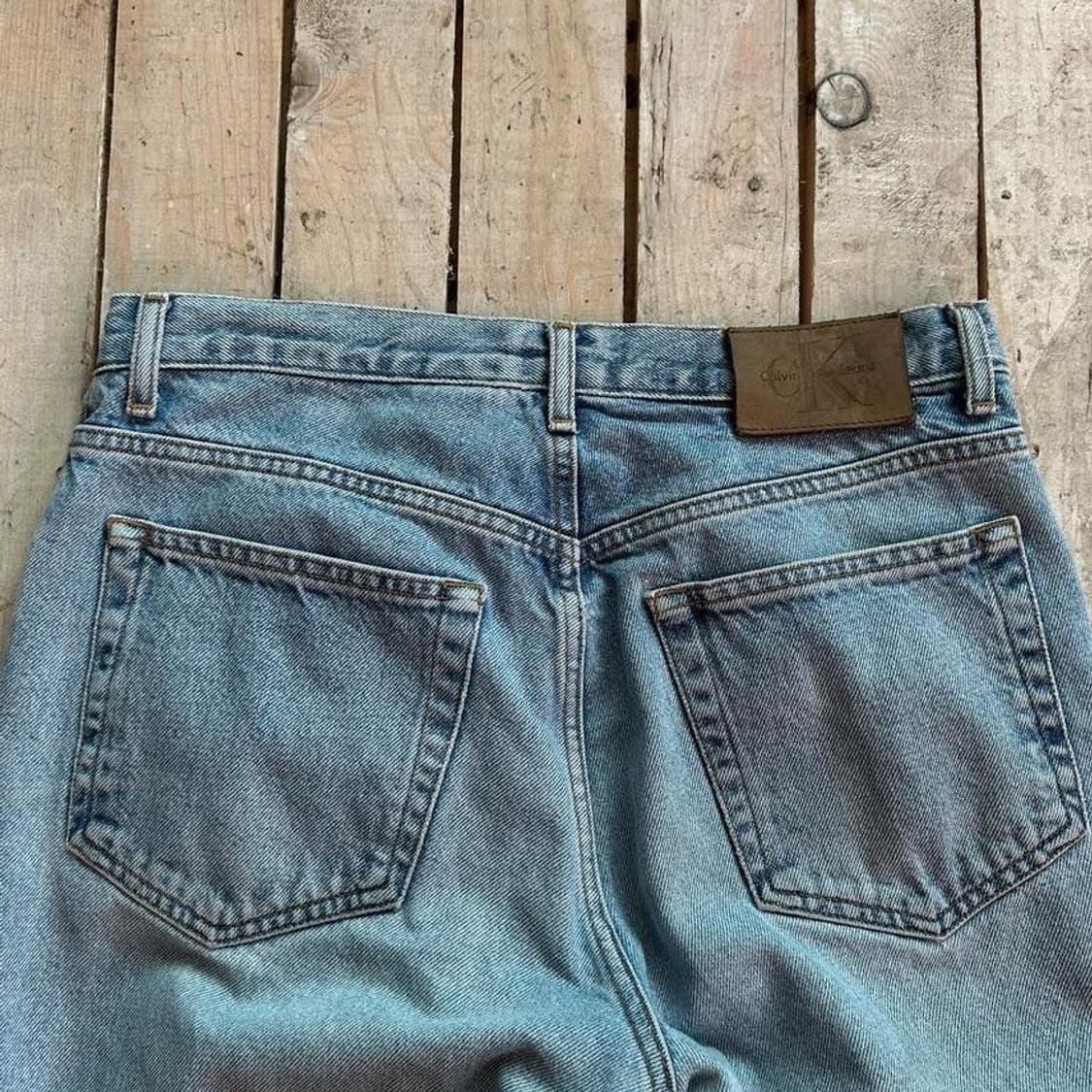 31)캘빈클라인 ck 연청 빈티지 구제데님 청바지 ca 상품이미지5