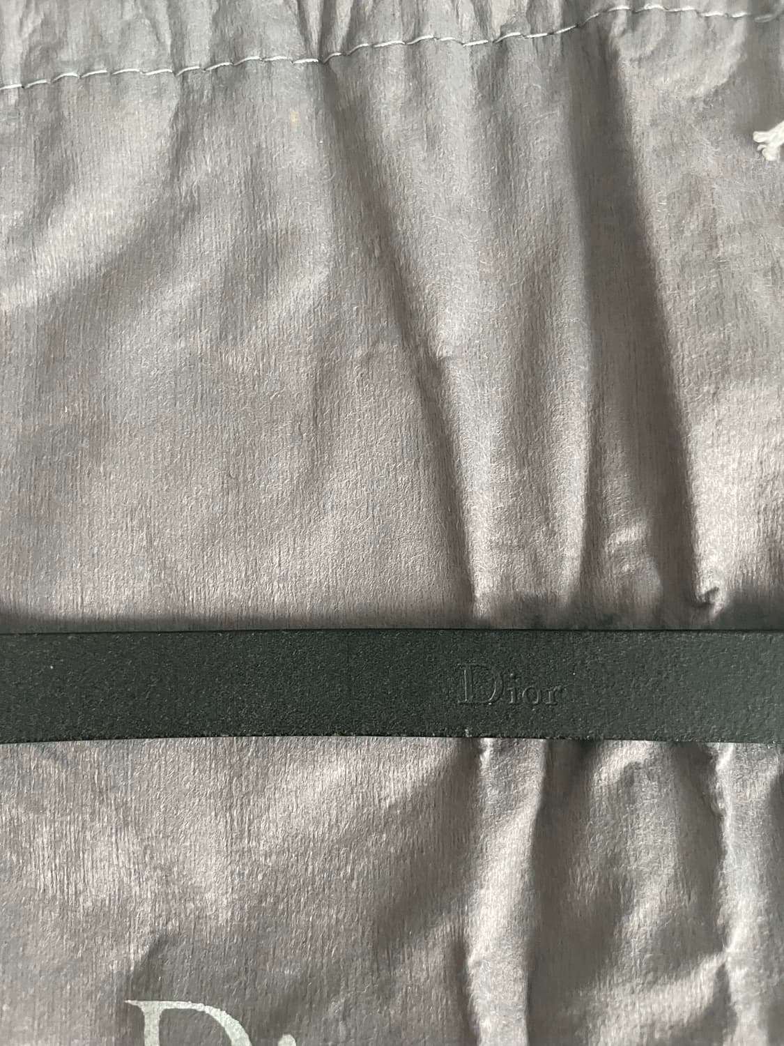 Dior homme aw07 navigate 이중벨트 상품이미지6