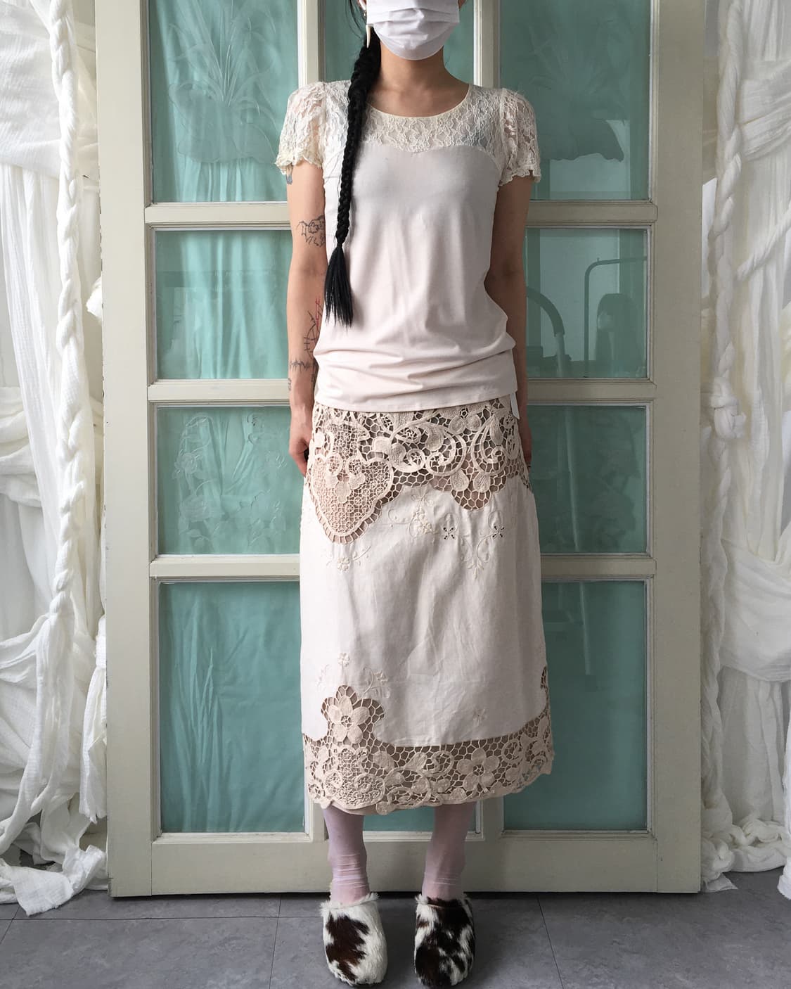 Filet layered skirt 상품이미지9