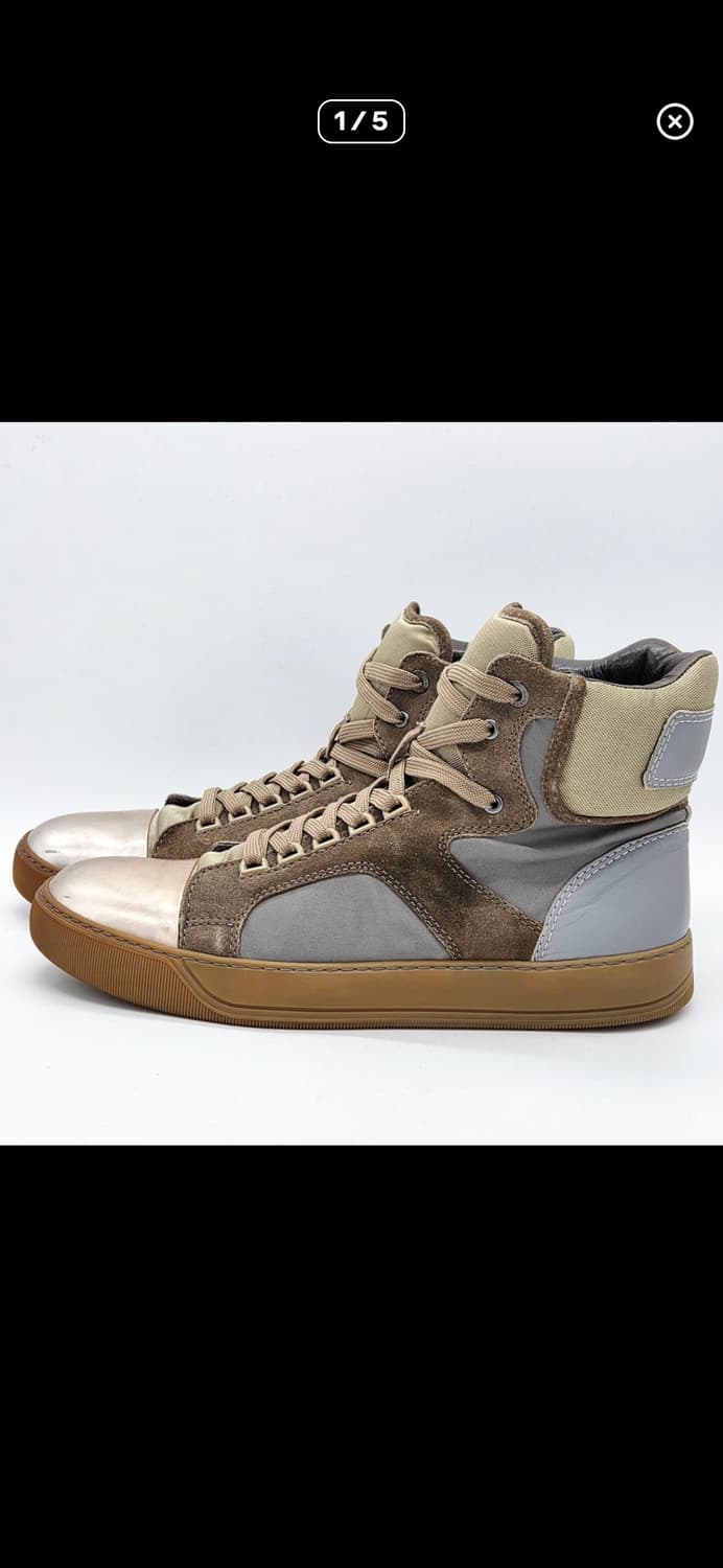 랑방 하이탑 스니커즈 토프 새틴 (10) 압구정 vibe 상품이미지1