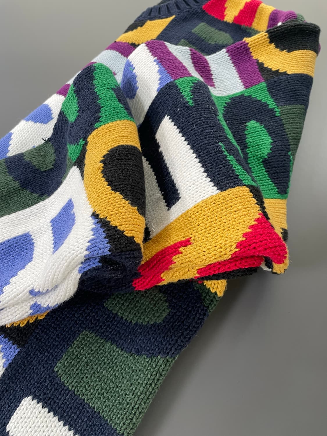 [S] 슈프림 빅레터스 멀티컬러 스웨터 니트 상품이미지7