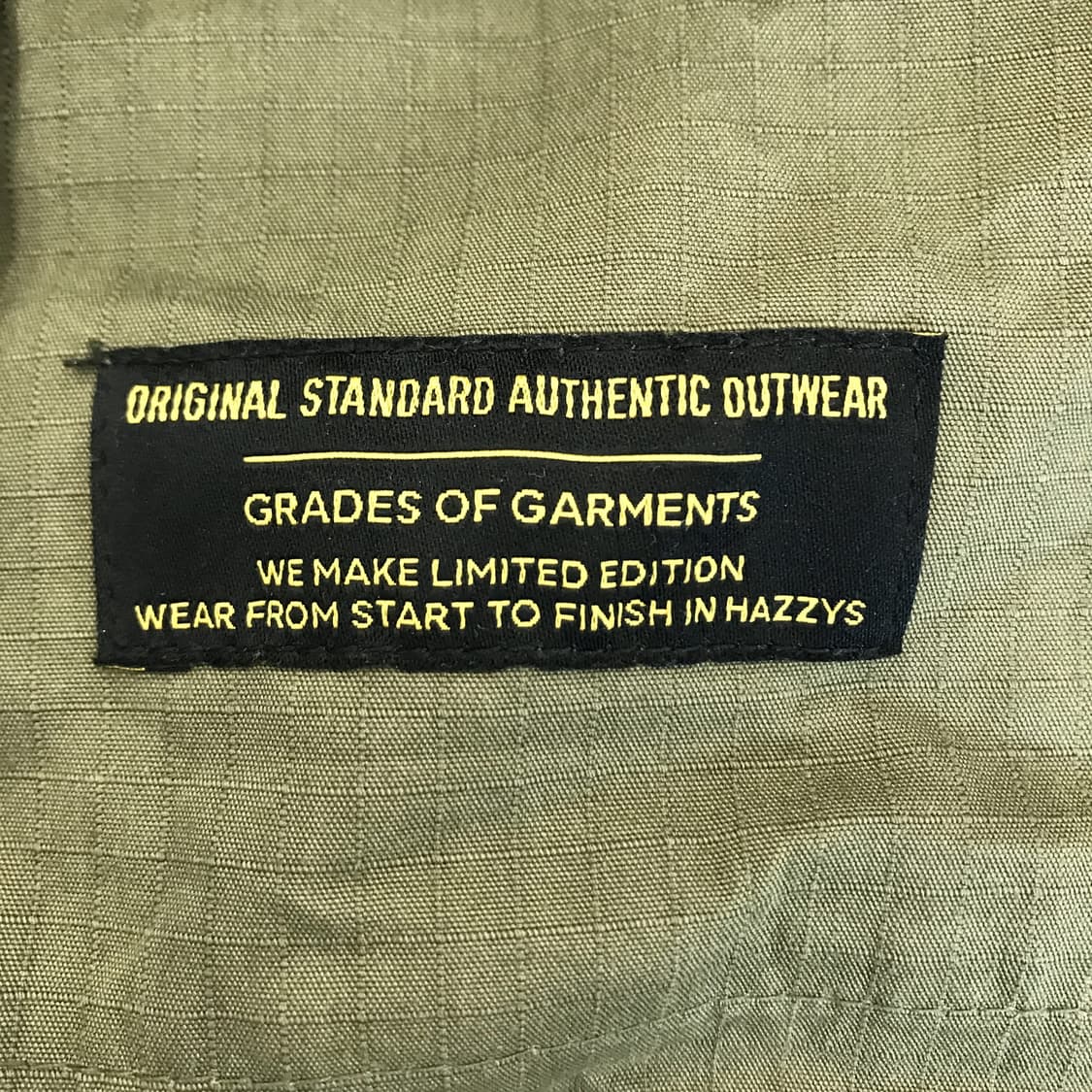 헤지스 정글퍼티그 밀리터리 자켓 [XL] 상품이미지5