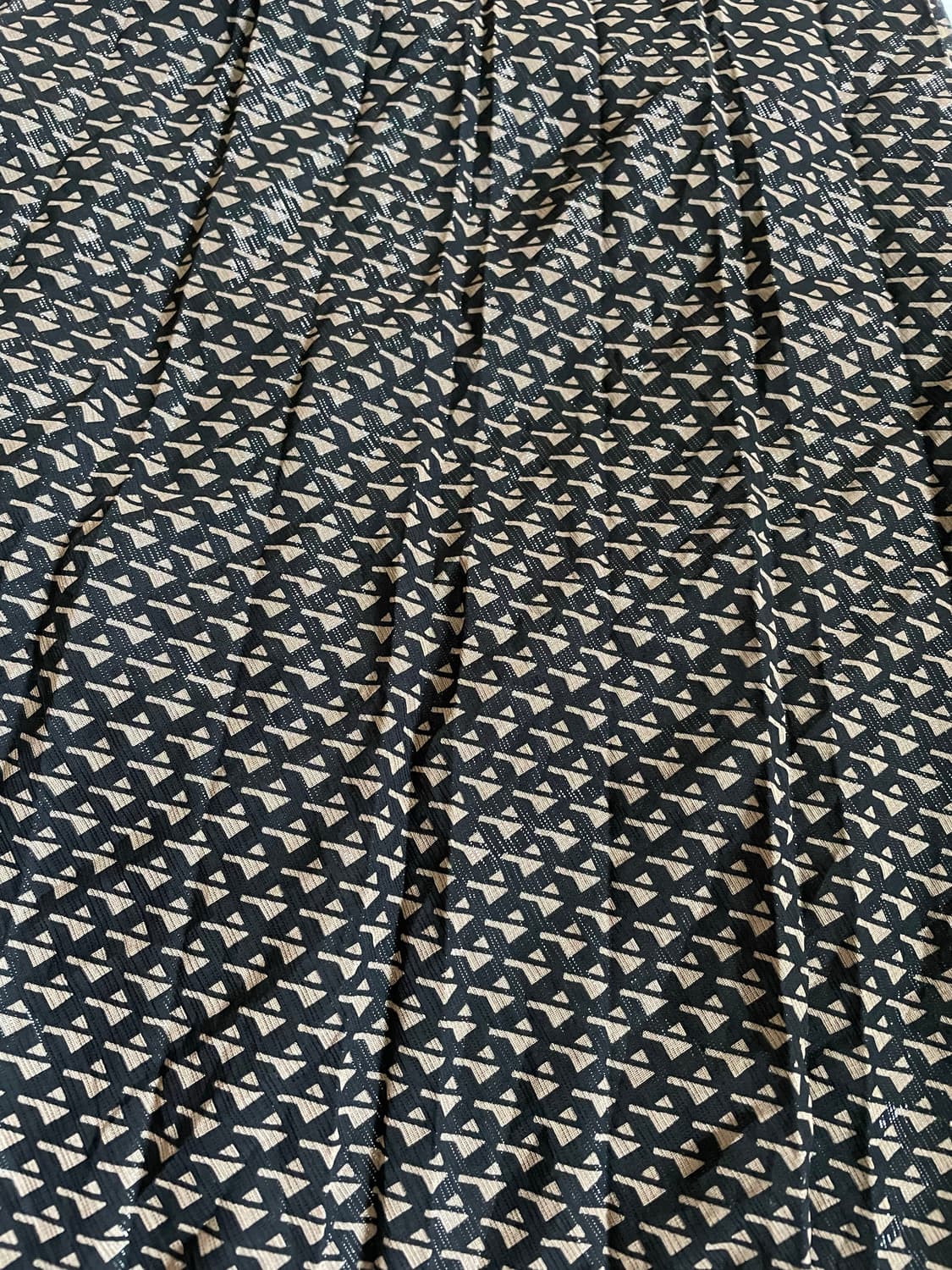 INDIVI 빈티지 글리터 플리츠 미디 스커트  상품이미지5