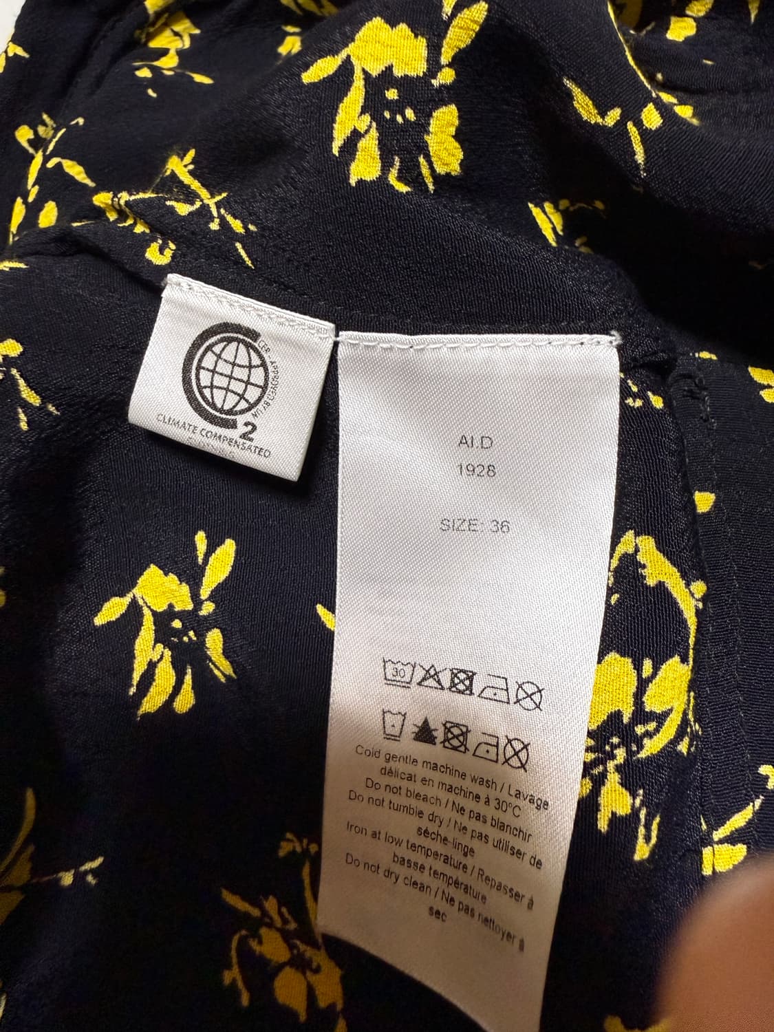 가니 랩스타일 비스코스 원피스36 상품이미지7