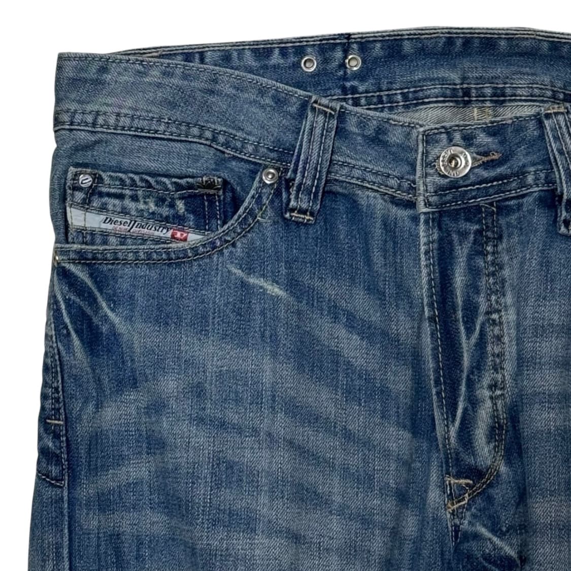 디젤 아디다스 디스트로이드 데미지 워싱 데님 팬츠 상품이미지5