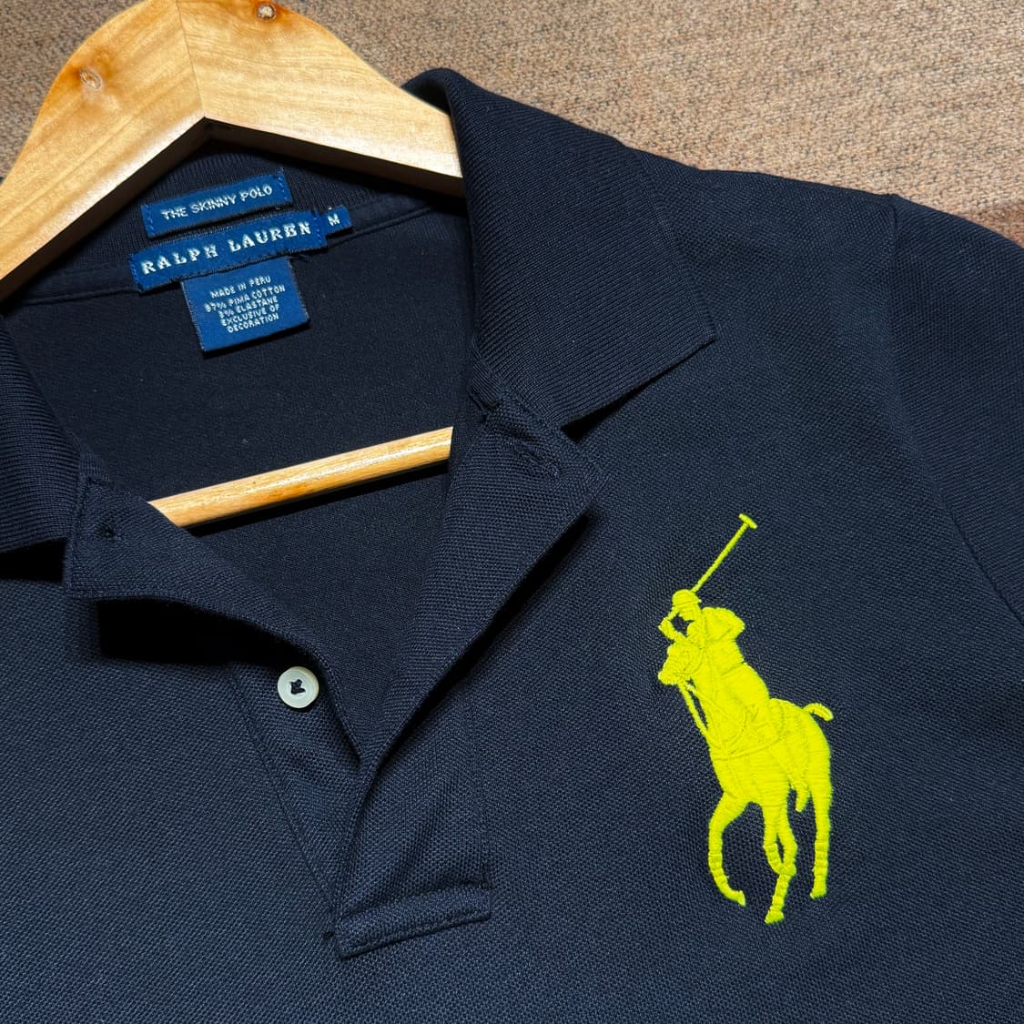 폴로랄프로렌 여성 빅포니 스키니 폴로 반팔 M 상품이미지2