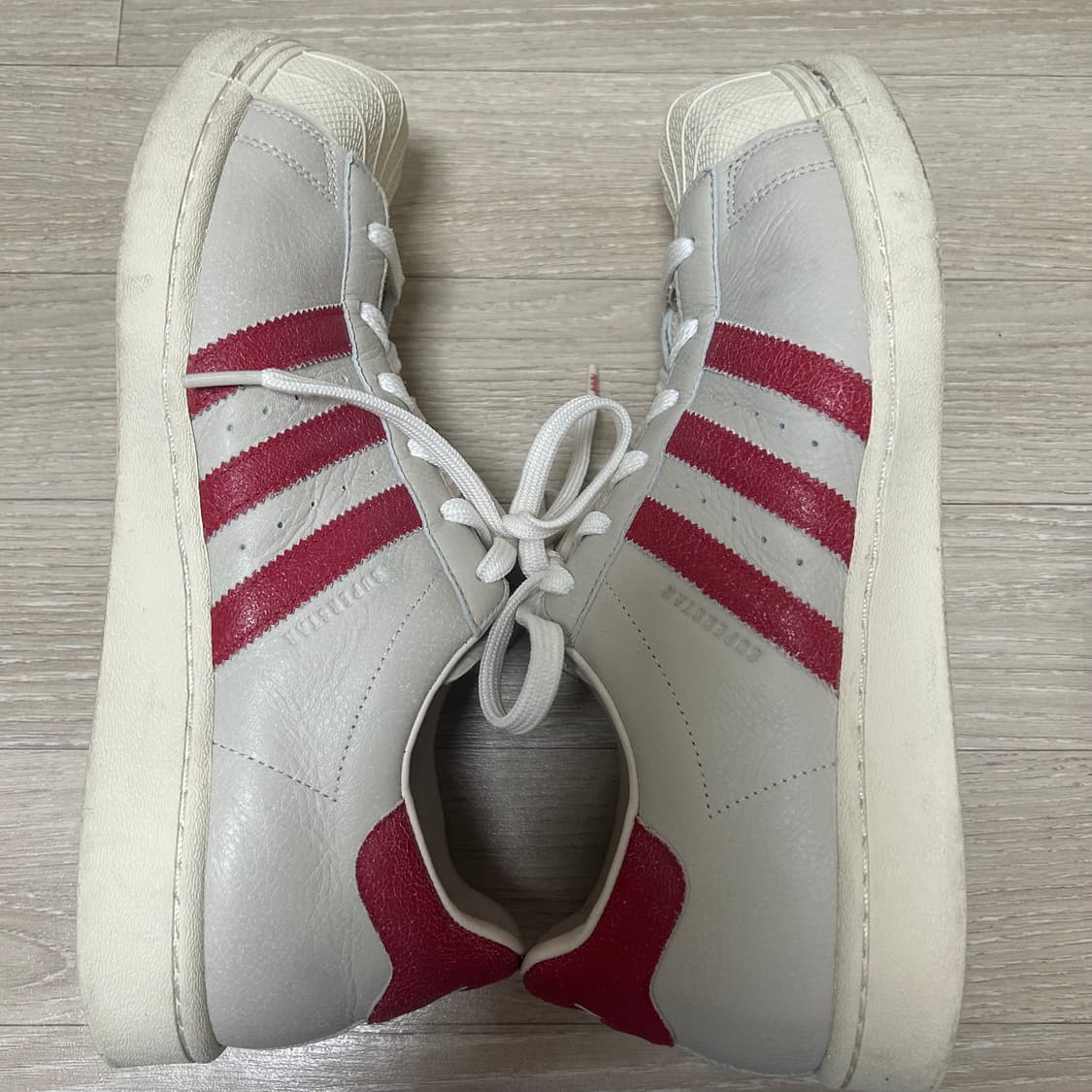 (285) 아디다스 아바바브 슈퍼스타 크리스탈 화이트 서플라이어 상품이미지8