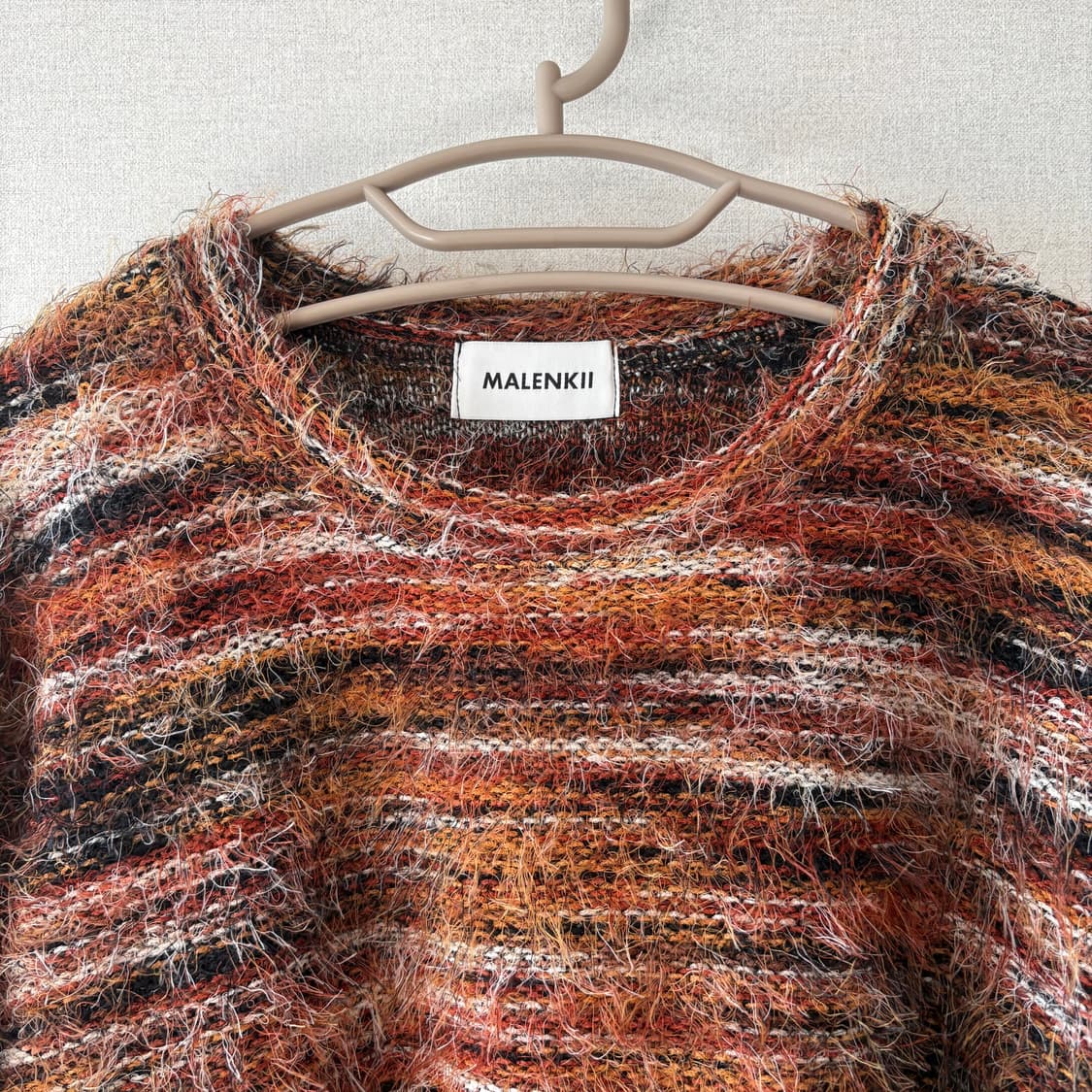 말렌키 MALENKII 퍼 니트 상품이미지2