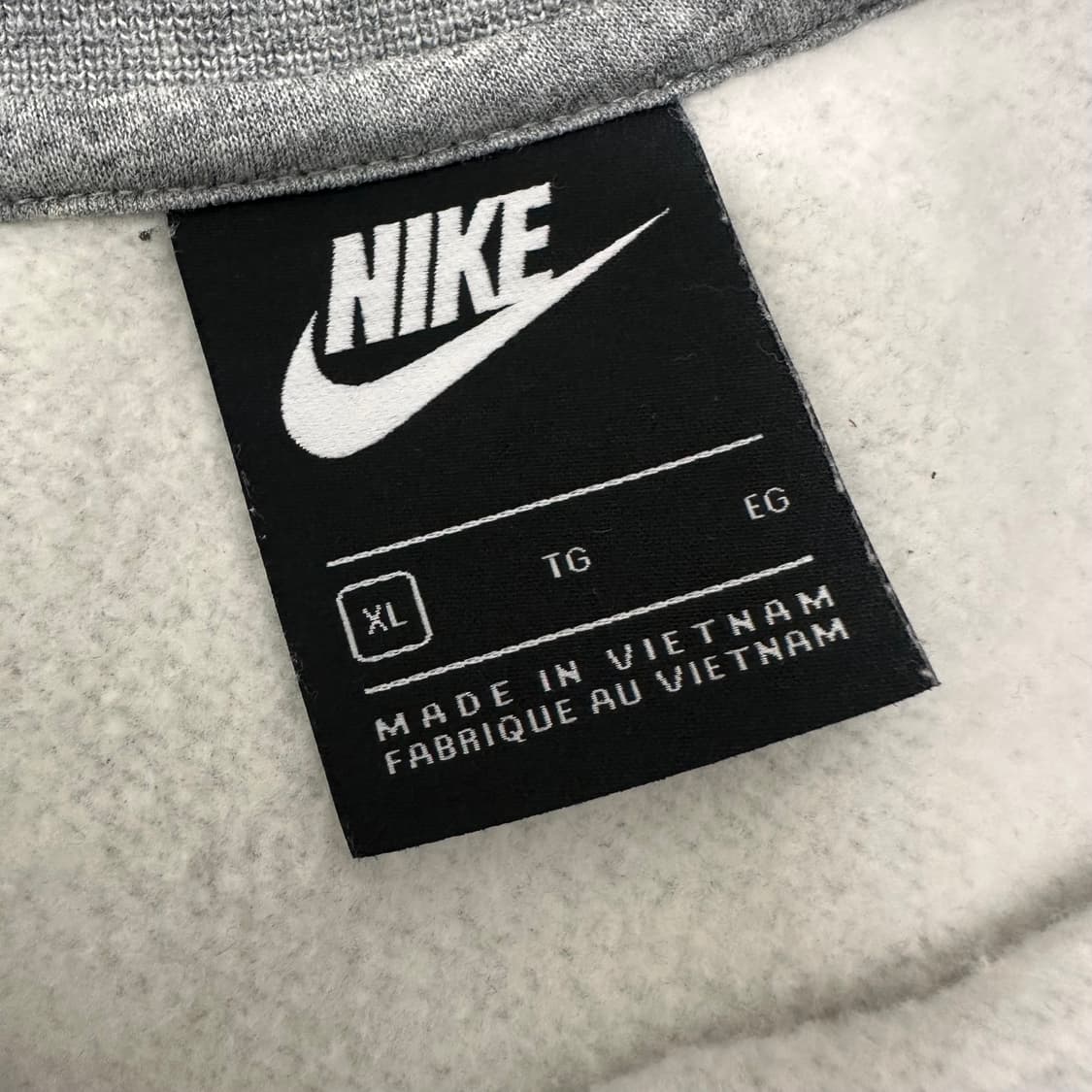 NIKE 나이키 기모 맨투맨 그레이 XL 상품이미지3