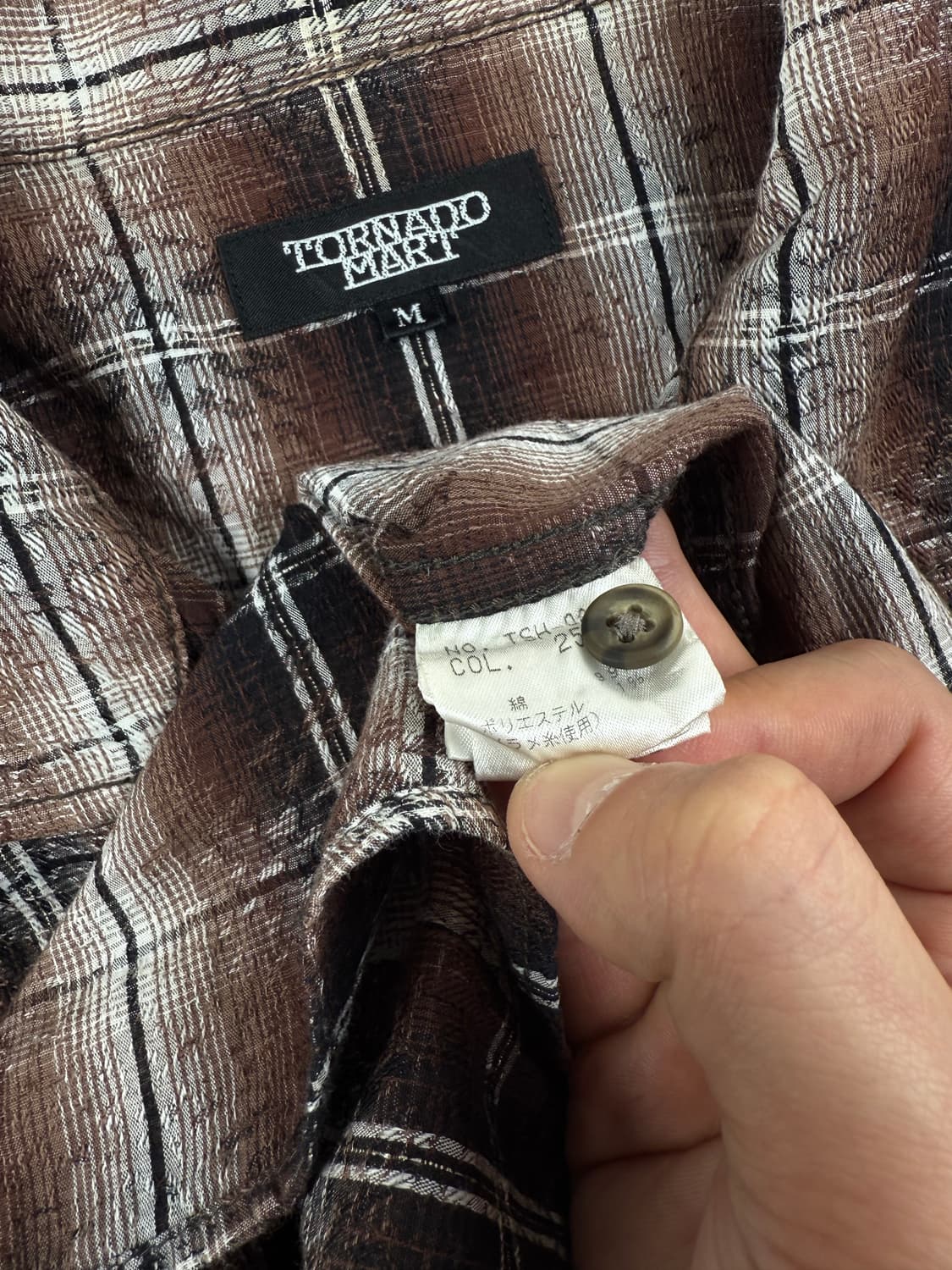tornado mart 체크셔츠 상품이미지5