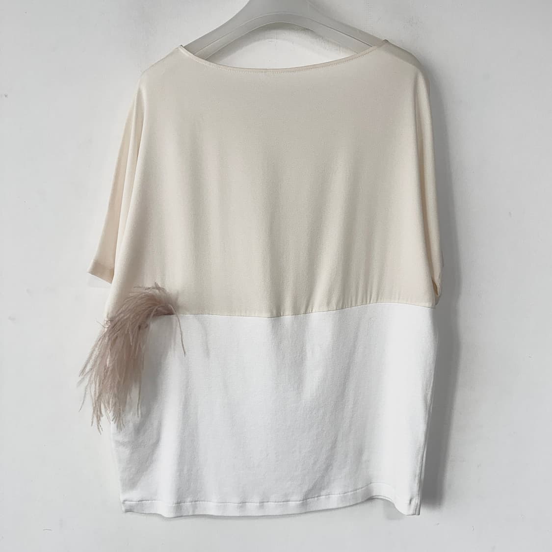 파비아나필리피 실크 배색 티블라우스 상품이미지4