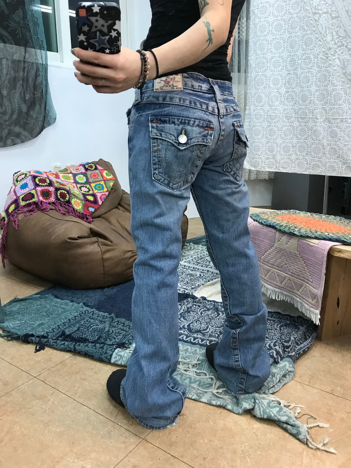 트루릴리젼 조이 부츠컷 데님팬츠  상품이미지1