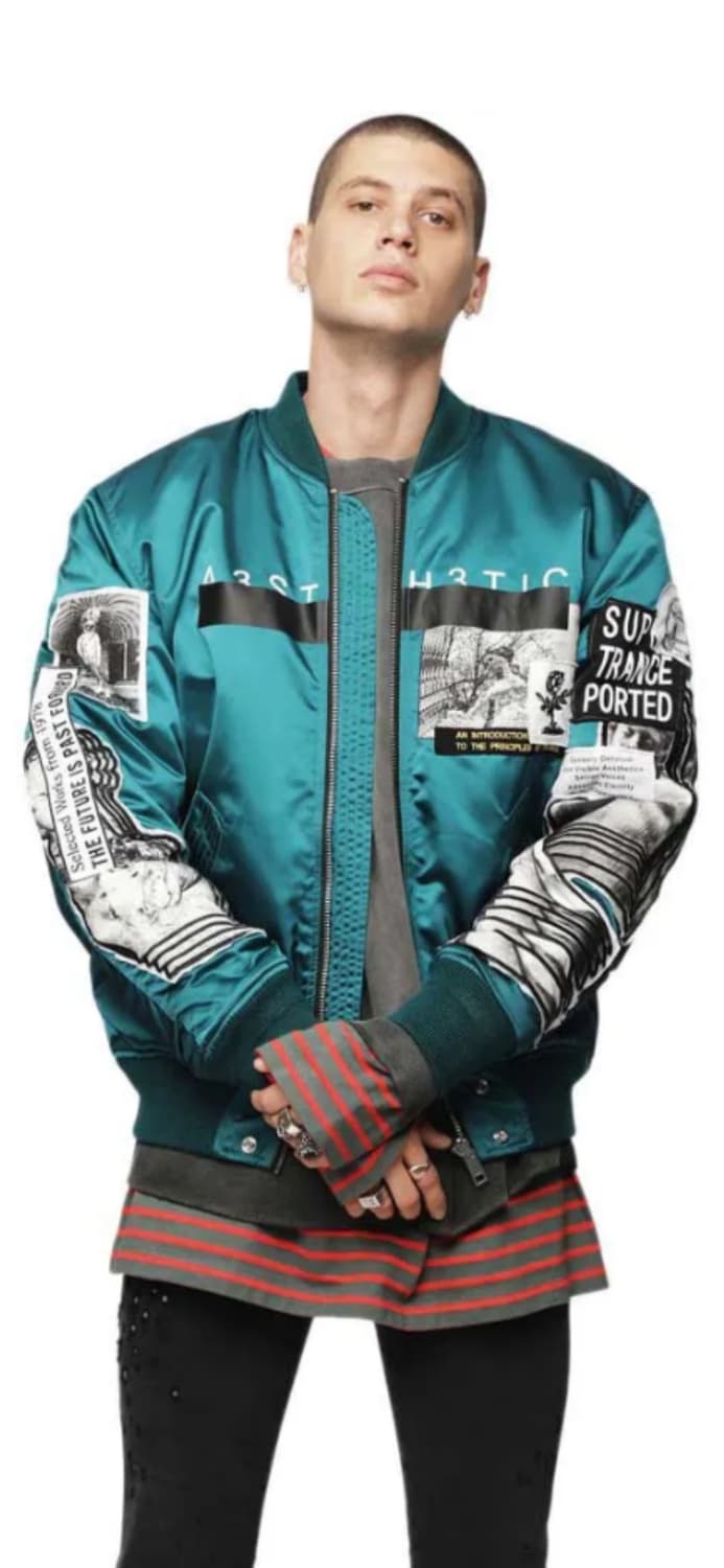 디젤 리버시블 봄버자켓 상품이미지1