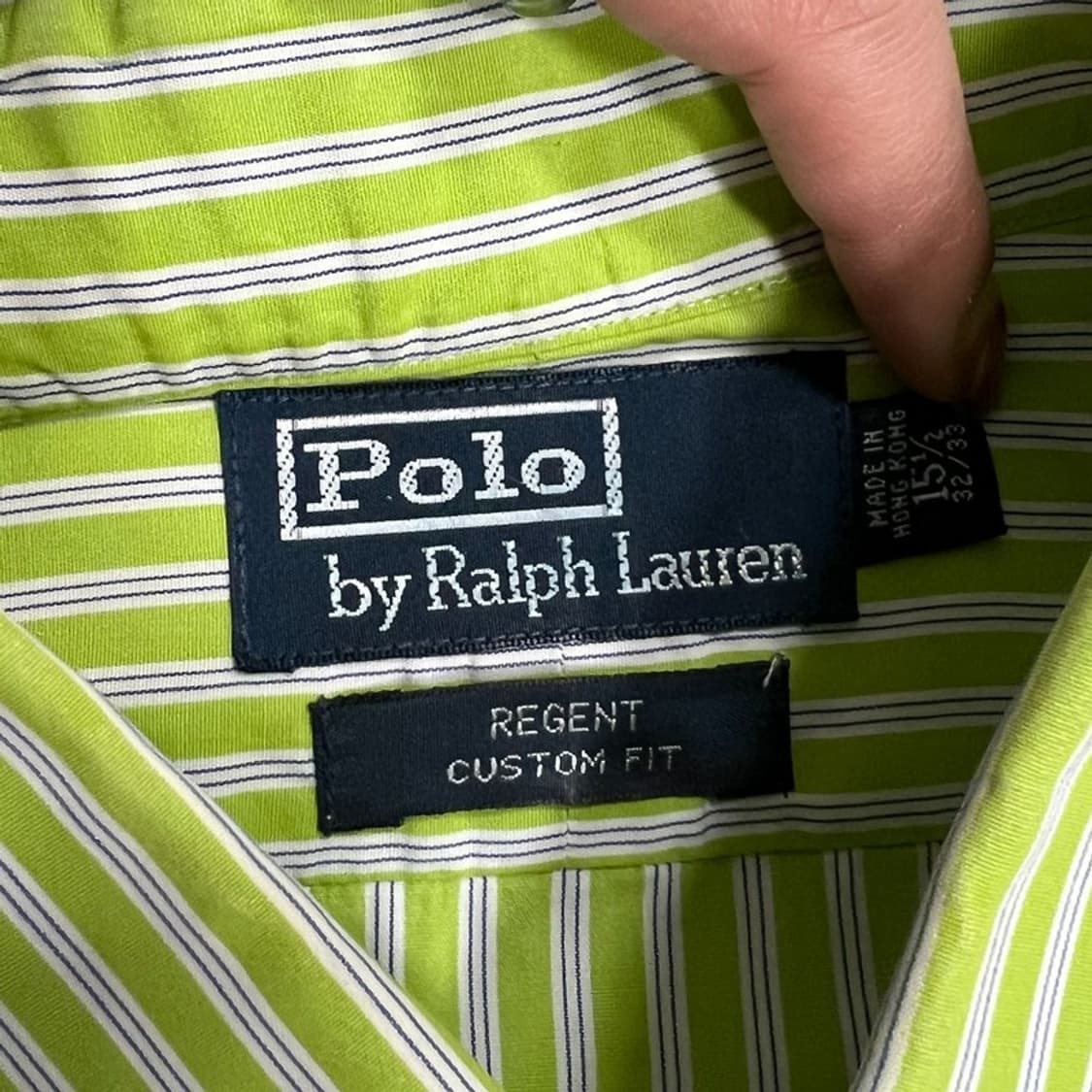 폴로랄프로렌 커스텀핏 스트라이프 셔츠 v0748 상품이미지5