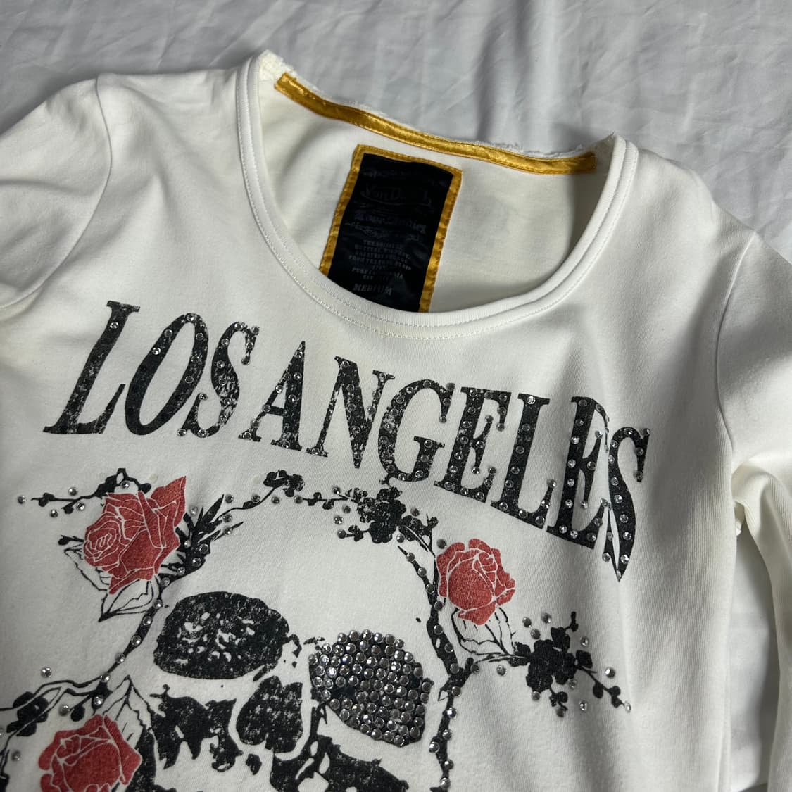 [Von Dutch] 본더치 펑크 스컬 프린팅 롱슬리브 상품이미지2