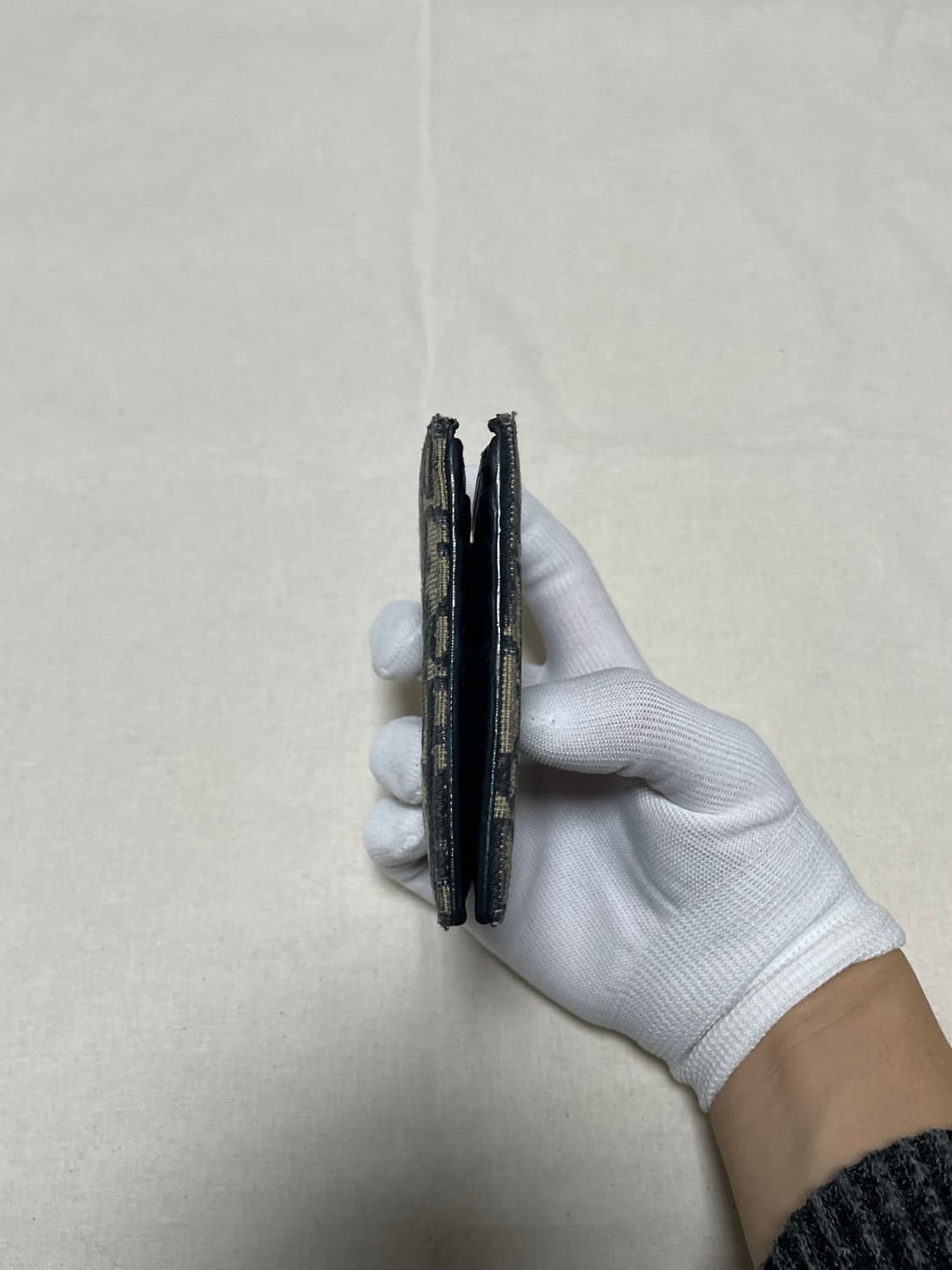 디올 오블리크 자카드 반지갑 [os] 상품이미지3