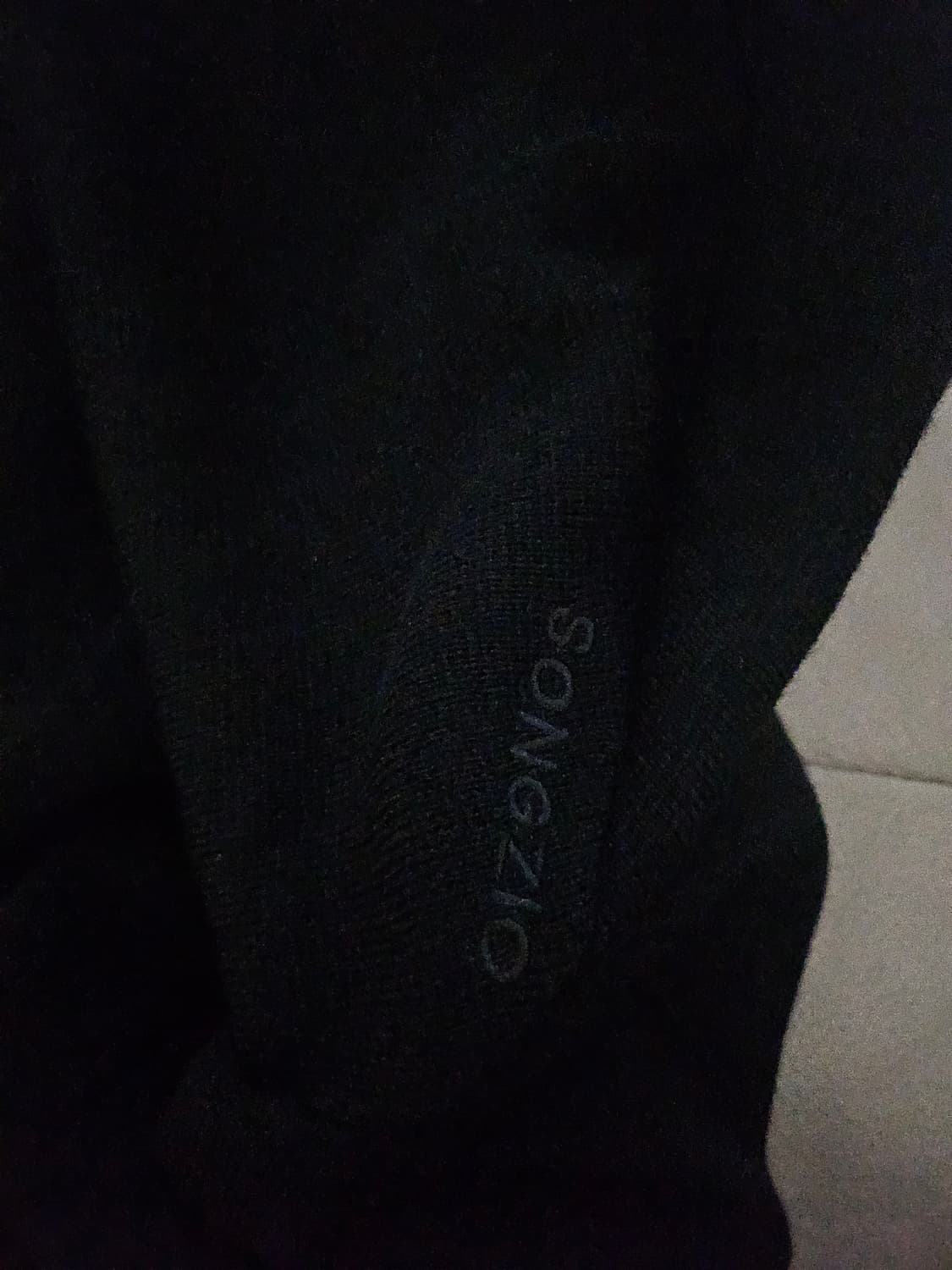 [거의 새것] 송지오옴므 반반 니트 가디건 48 상품이미지4