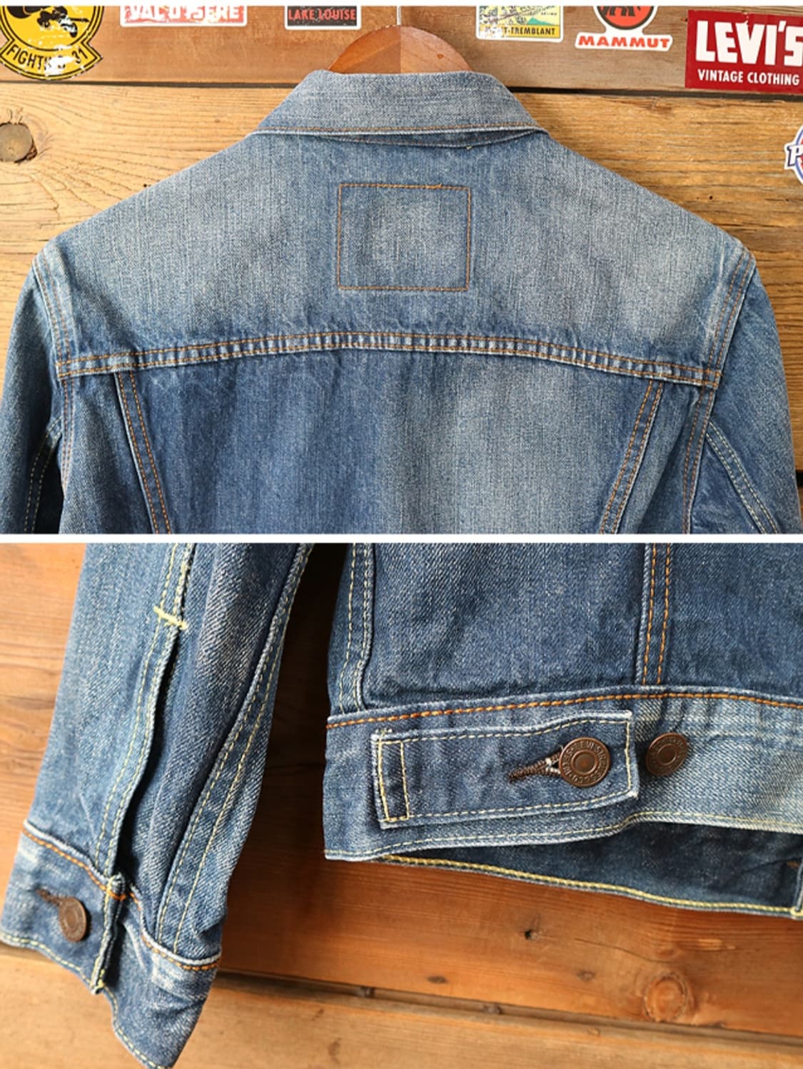 
LEVIS 리바이스 워싱 가공 데님자켓
S 상품이미지6