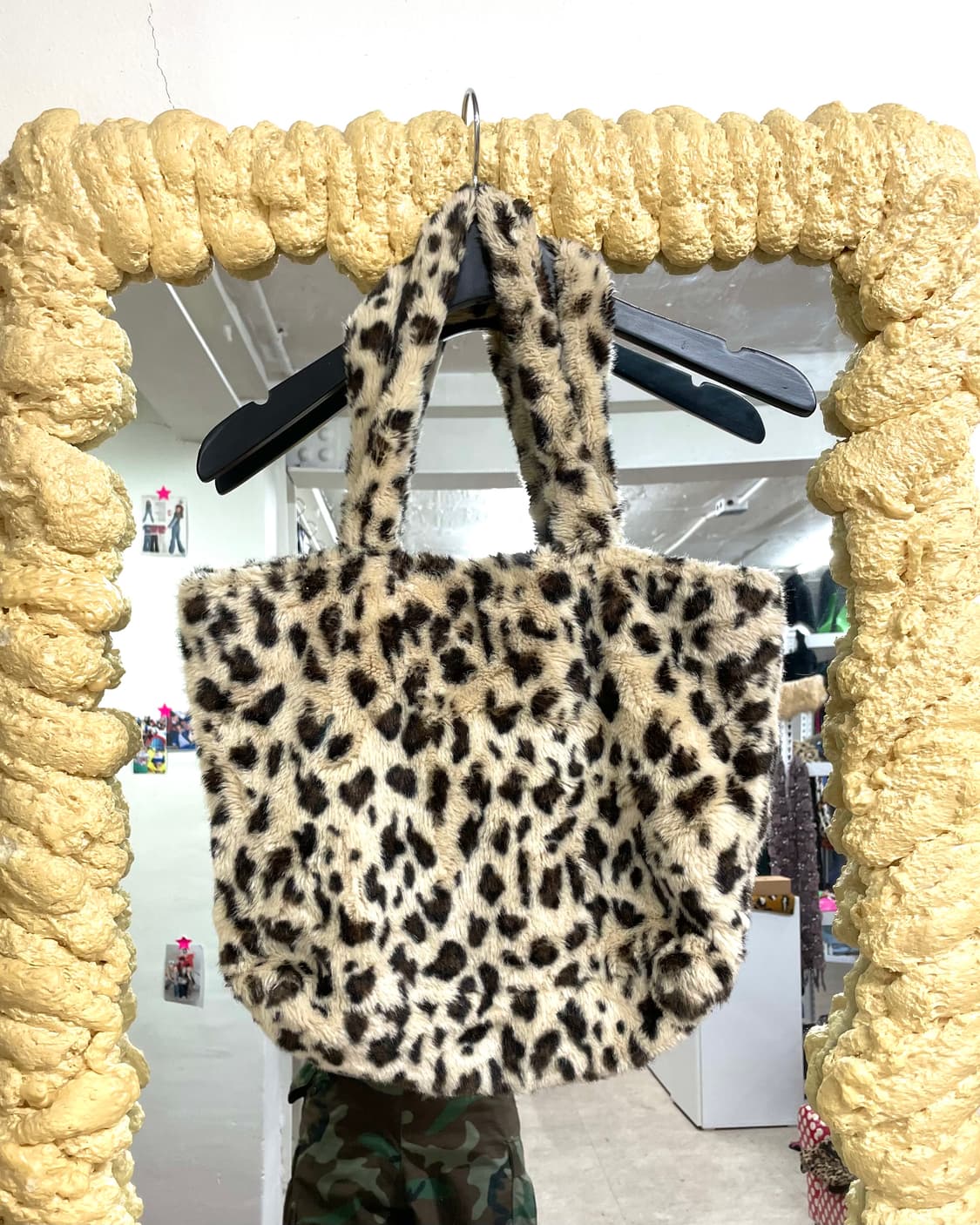 Leopard fur Shoulder Bag  상품이미지2