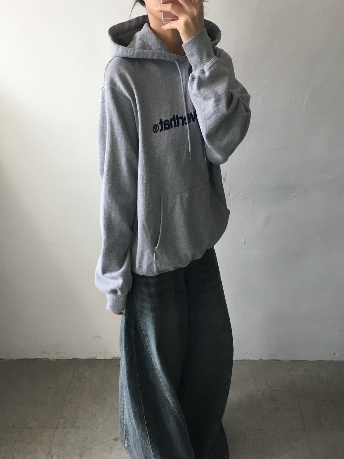 디스이즈네버댓 스펠 후드티 상품이미지2