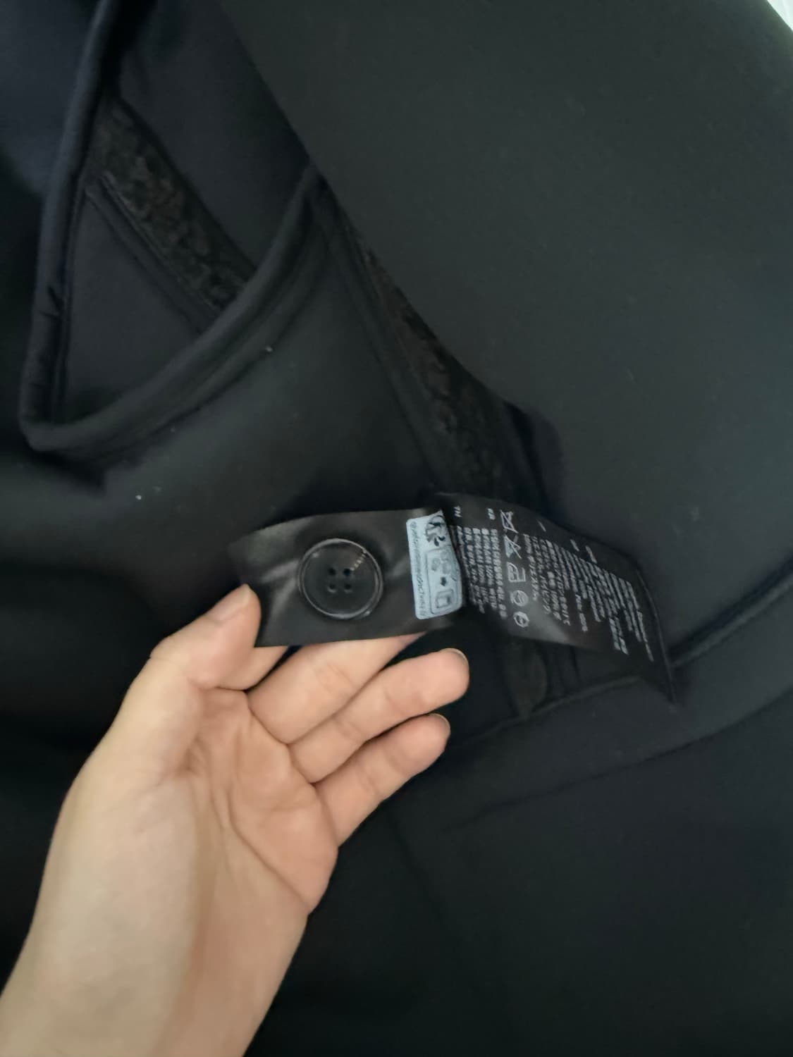 코스 cos 칼라 포 시어링 자켓 xs 상품이미지5