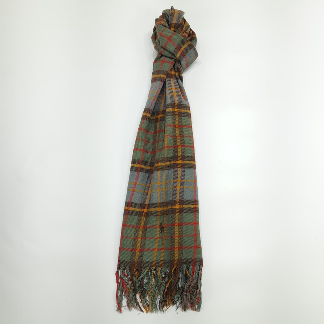 MX107 폴로 랄프로렌 클래식 하이랜드체크 프랑스코튼 스카프 숄 머플러 상품이미지6