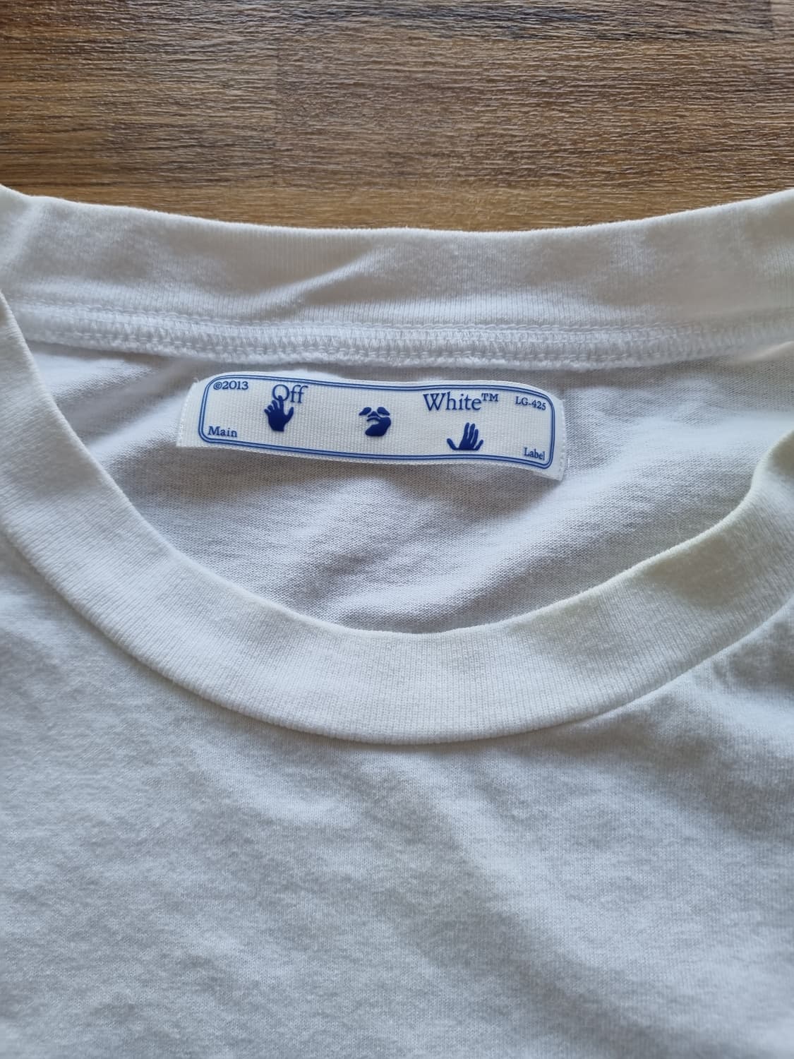 오프화이트 카라바조 애로우 반팔 티셔츠 XL 상품이미지6