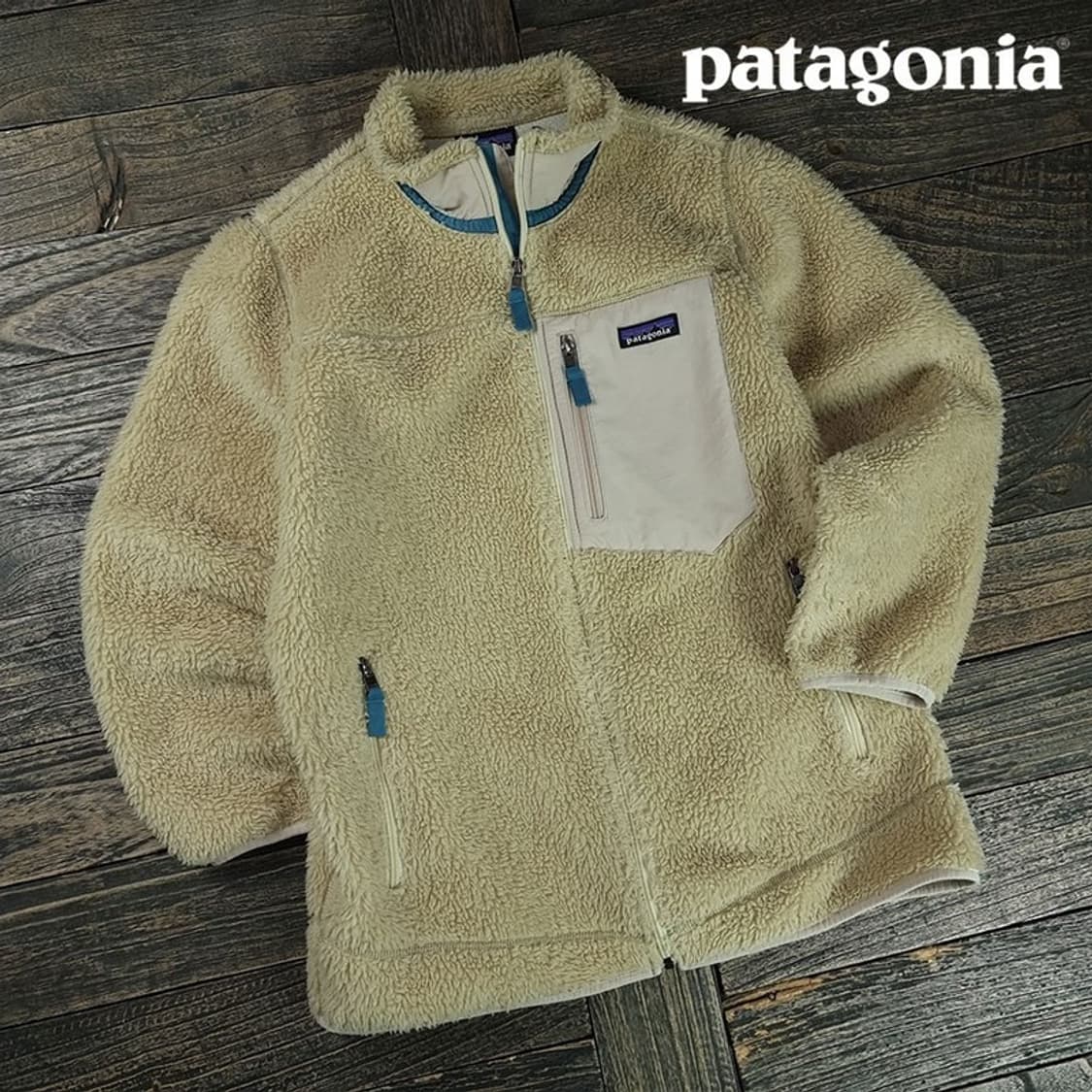 [파타고니아] 로고 패치 쉐르파 후리스 자켓 M19389 상품이미지1