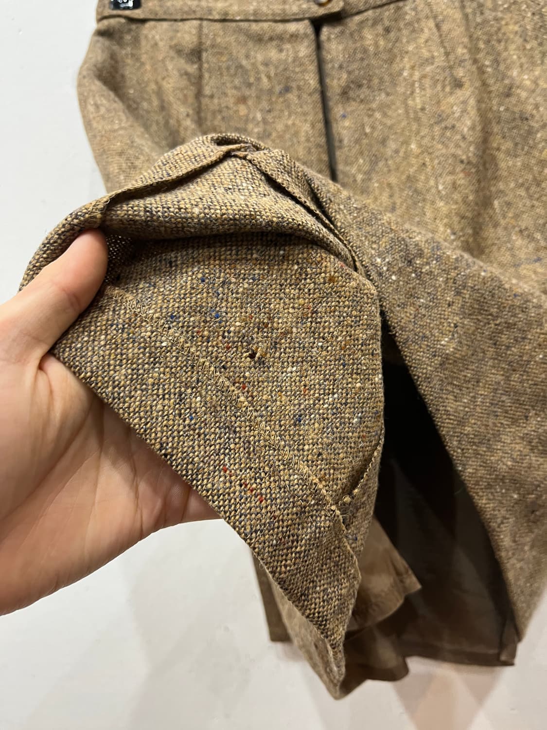 막스마라 퓨어울 트위드 스커트 치마 Made in ITALY 상품이미지9