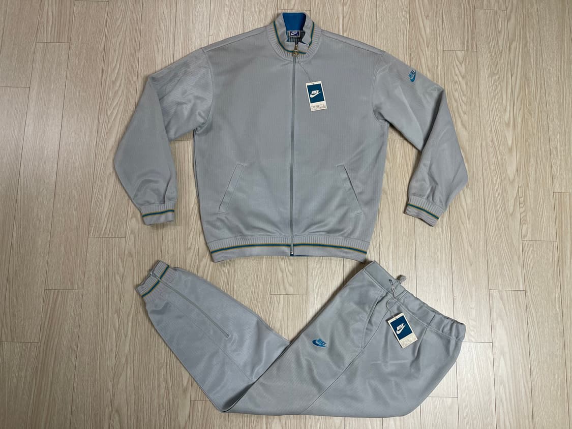 나이키 80s 올드 트랙탑 져지 셋업 SLV NIKE OLD 1988 상품이미지1