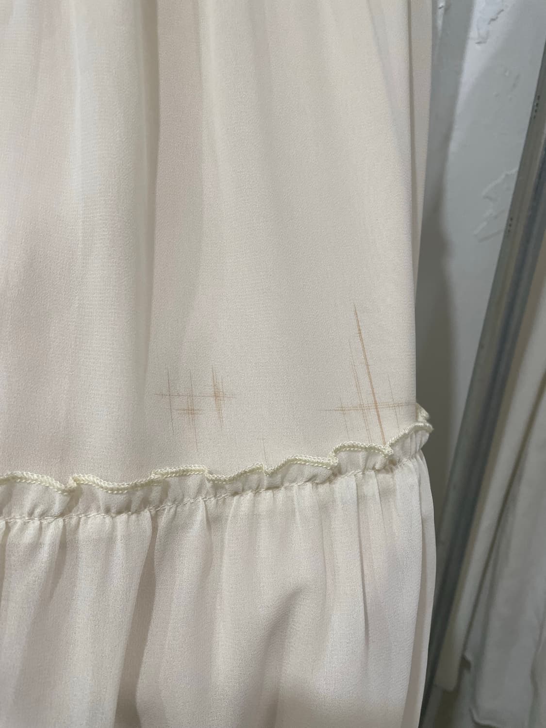 Soft Ivory Tiered Skirt 상품이미지10