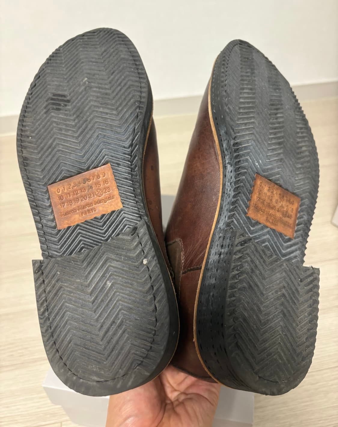 메종 마르지엘라 브라운 부츠 상품이미지4