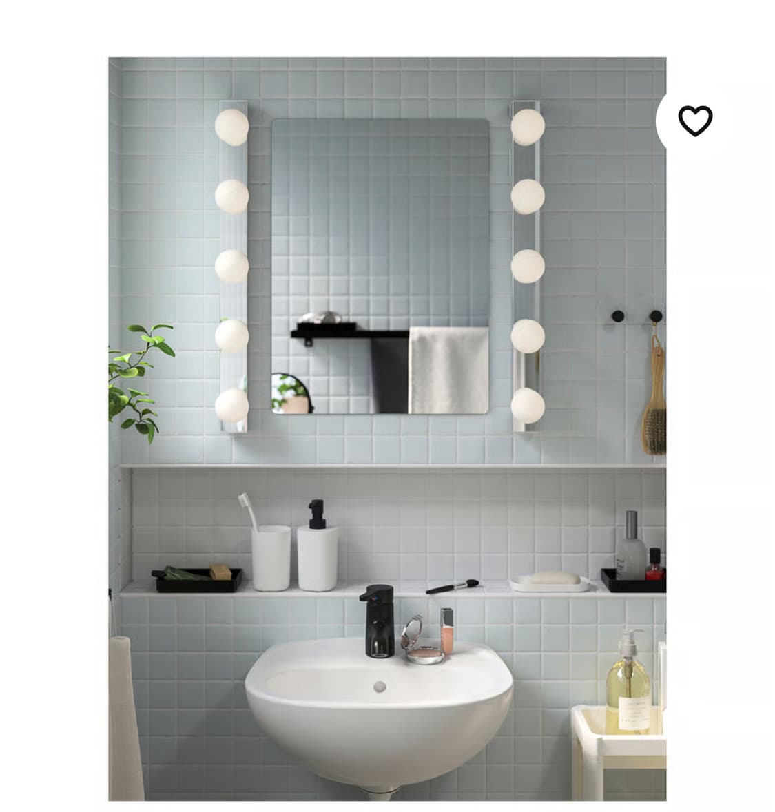 화장대 조명 2개 세트 상품이미지2