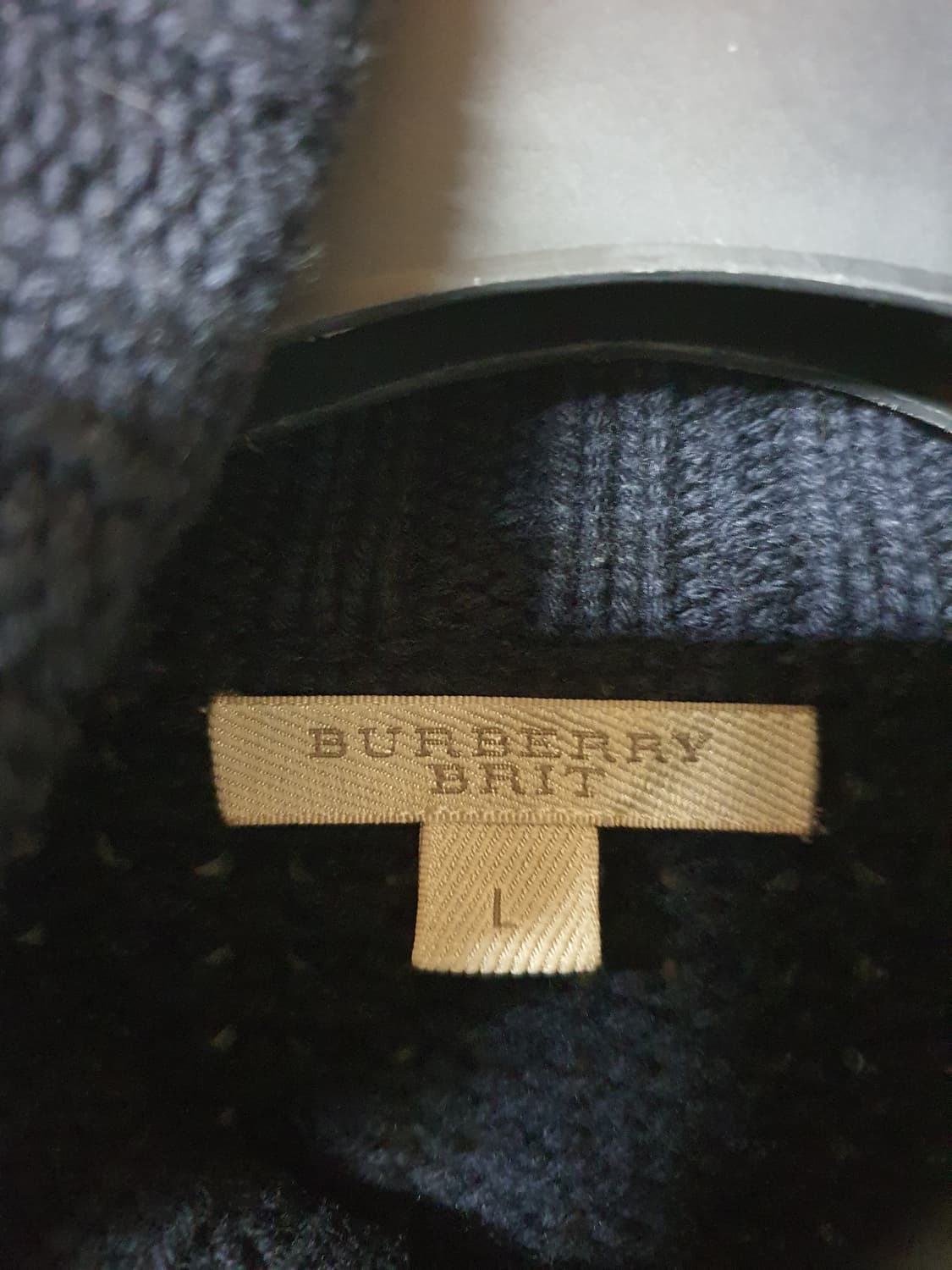 버버리 니트 더블코트 상품이미지2