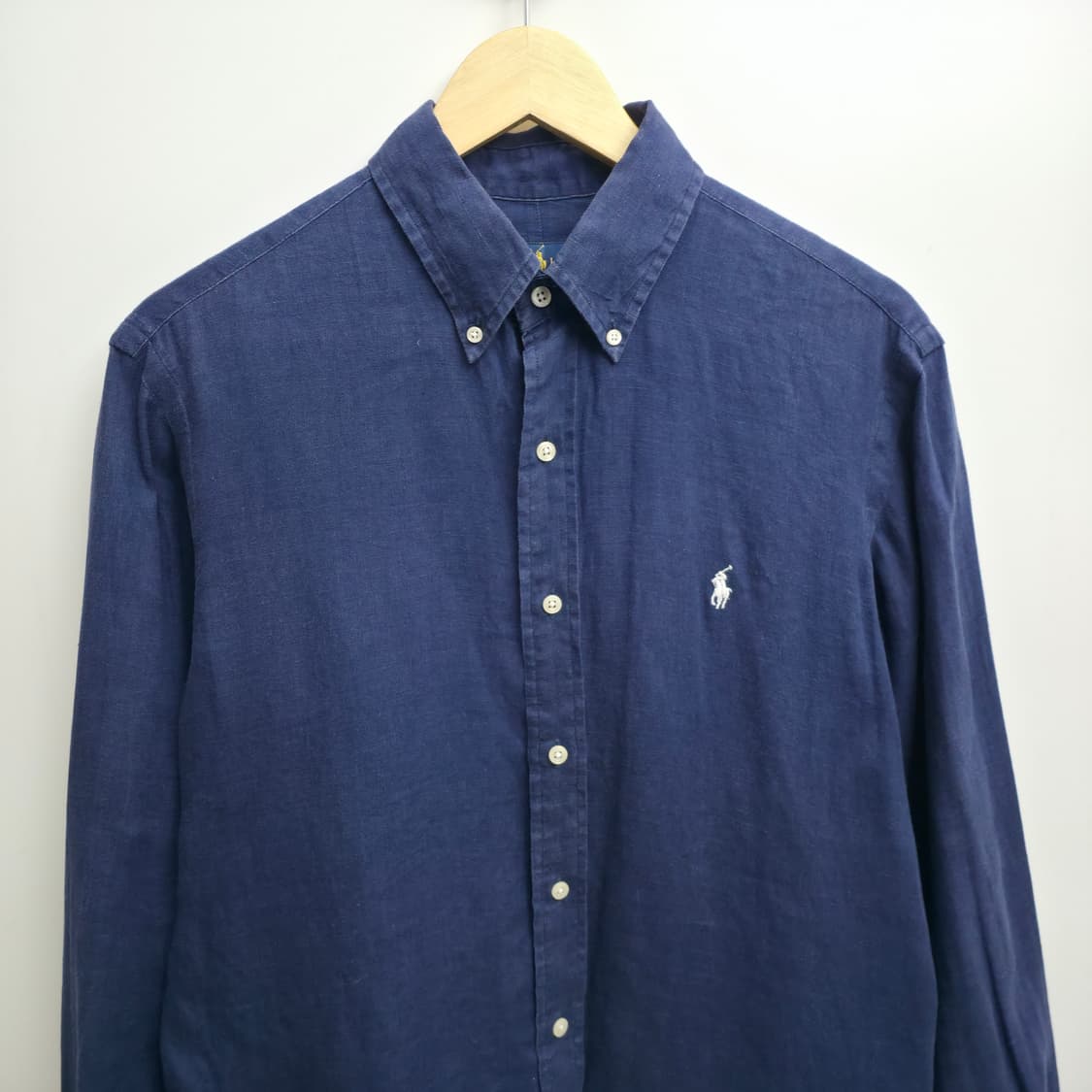 [M] 폴로 랄프로렌 네이비 린넨 셔츠 상품이미지2