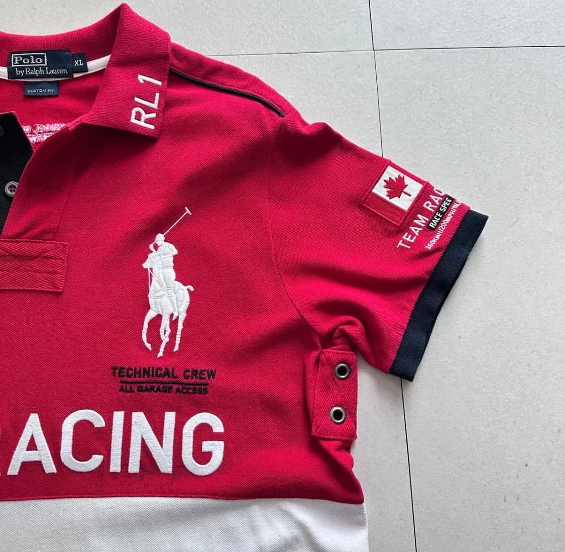 폴로 한정판 레이싱팀 캐나다 럭비PK 상품이미지4