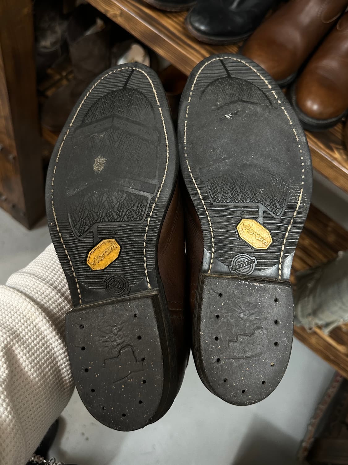 00's USA Made 레드윙 1114 페코스 웨스턴 부츠 상품이미지8