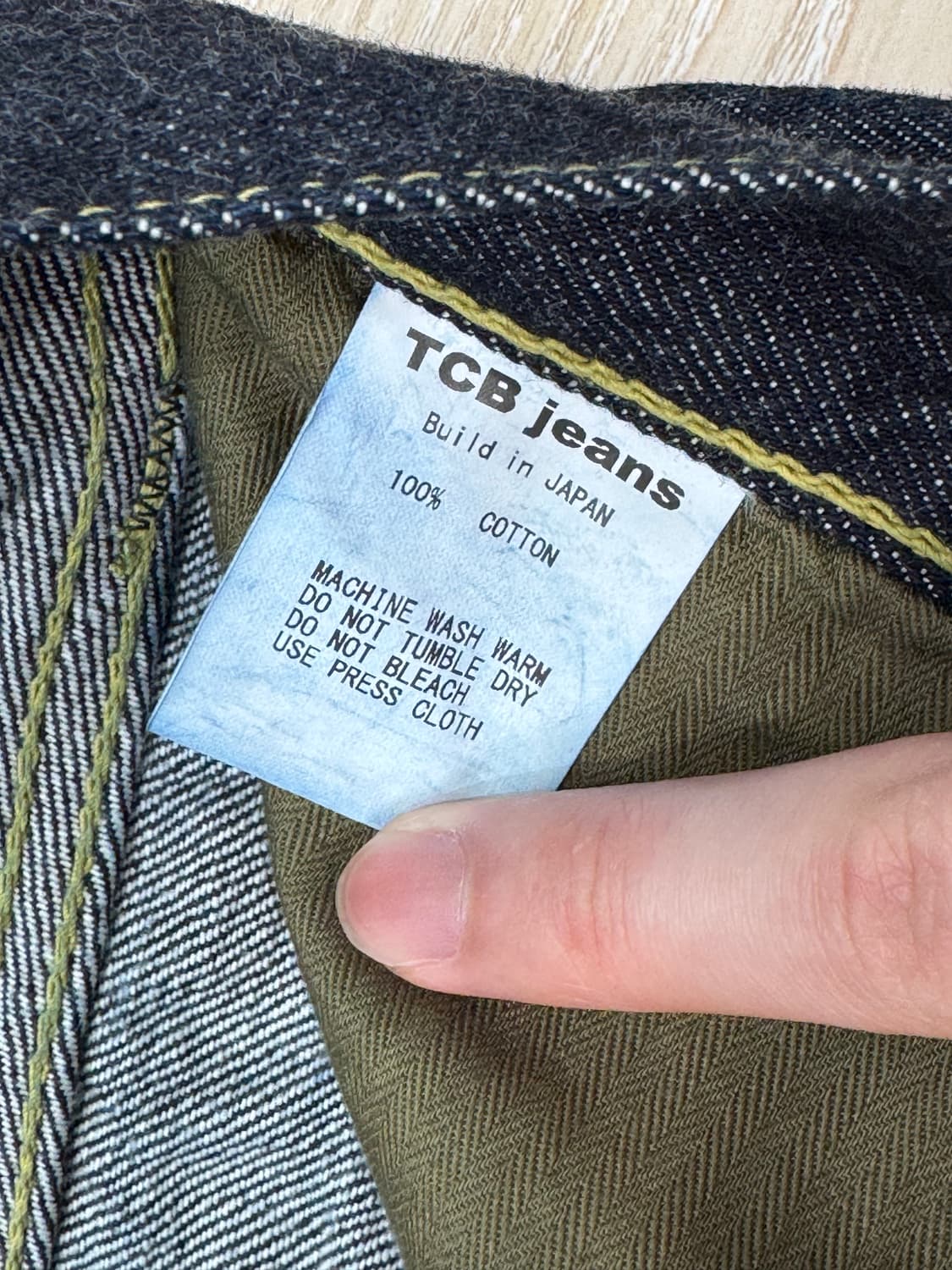 TCB JEANS 진스 40s 상품이미지4