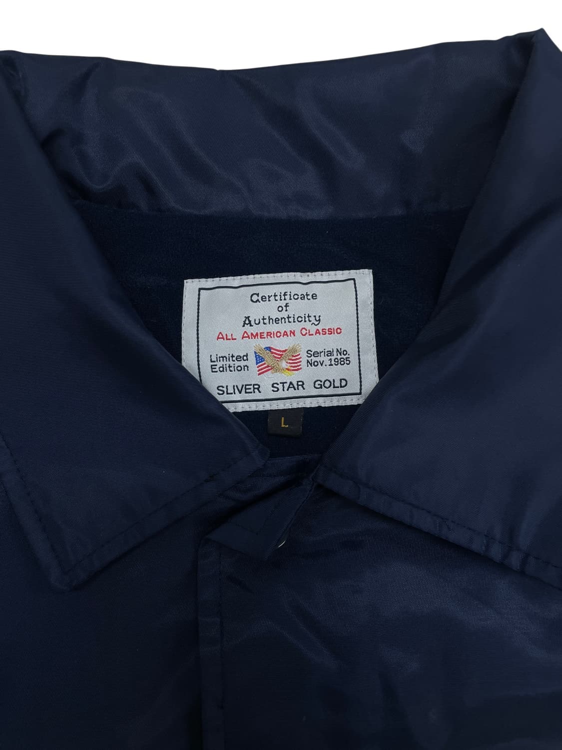 [L] USA F.B.I 코치자켓 네이비 coach jacket 상품이미지3