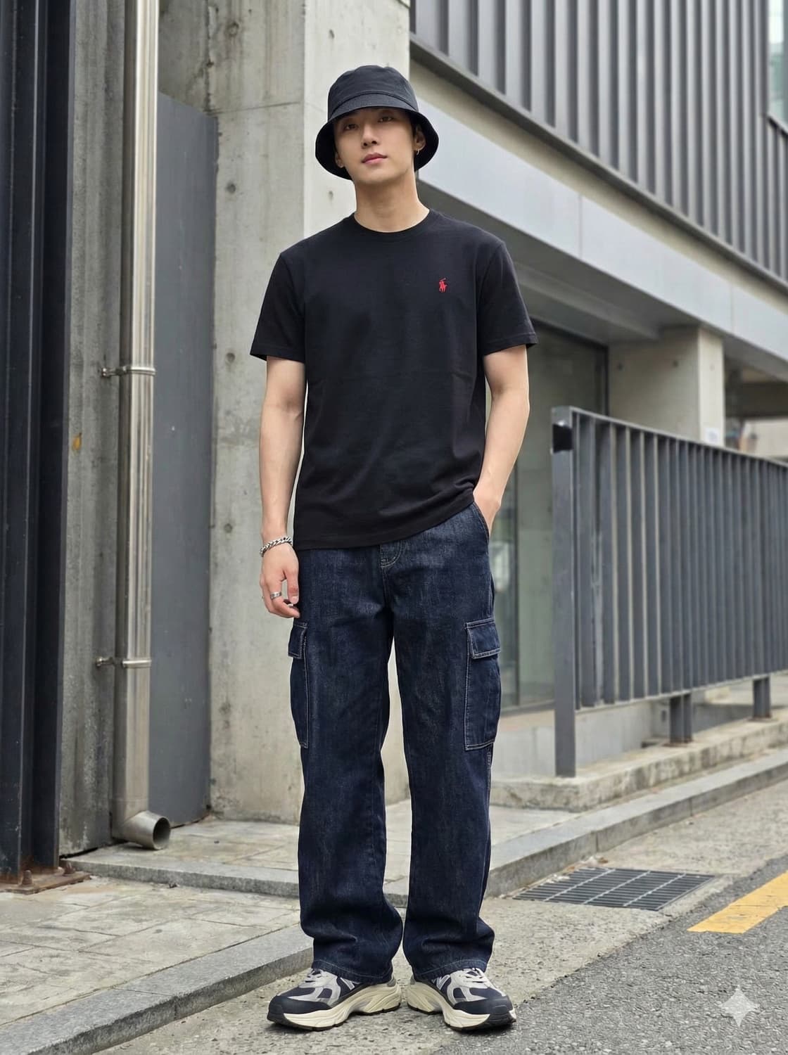 폴로 랄프로렌 에센셜 코튼 레드 포니 반팔 티셔츠 상품이미지1