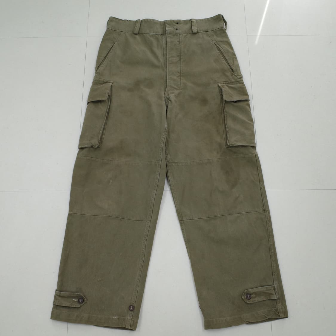40년대 오리지널 프랑스군 1st M-47 팬츠  상품이미지1
