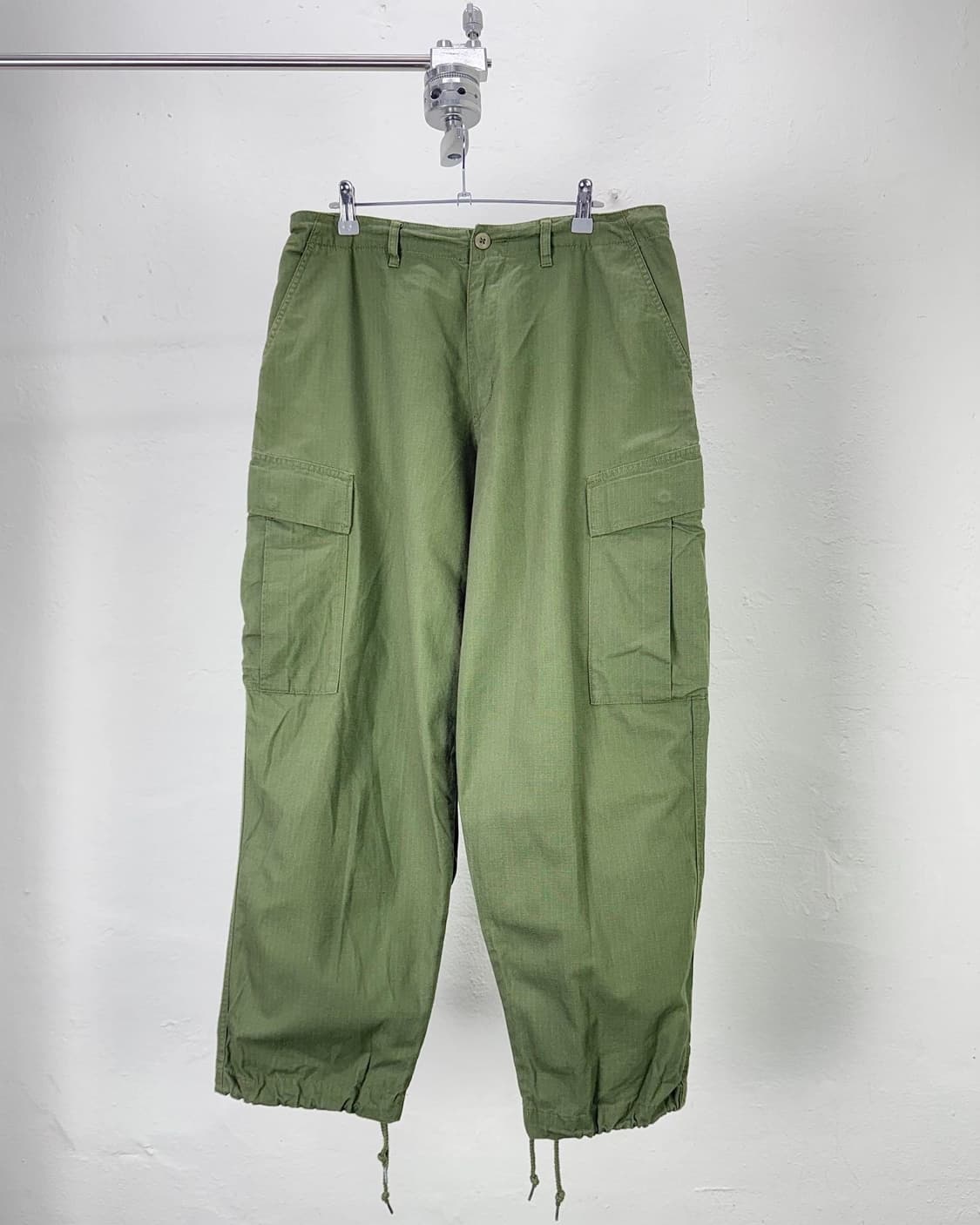 힌슨 정글그린 립스탑 유틸포켓 카고팬츠 상품이미지1