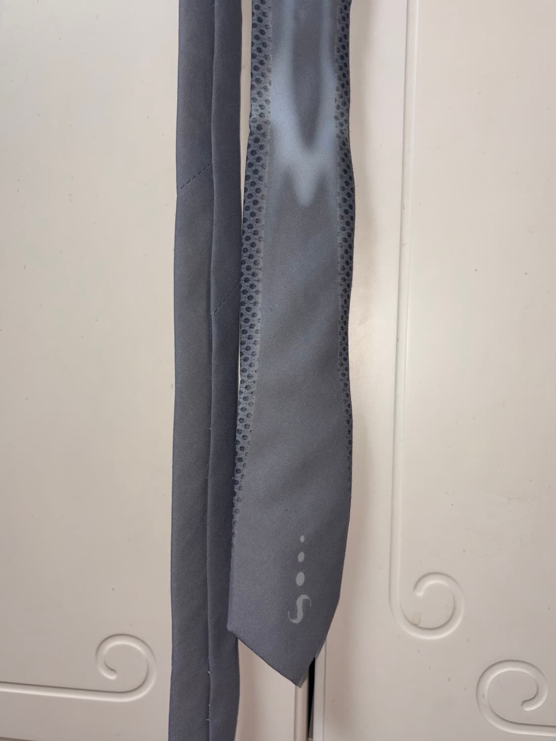 오호스 넥타이 그레이 상품이미지2