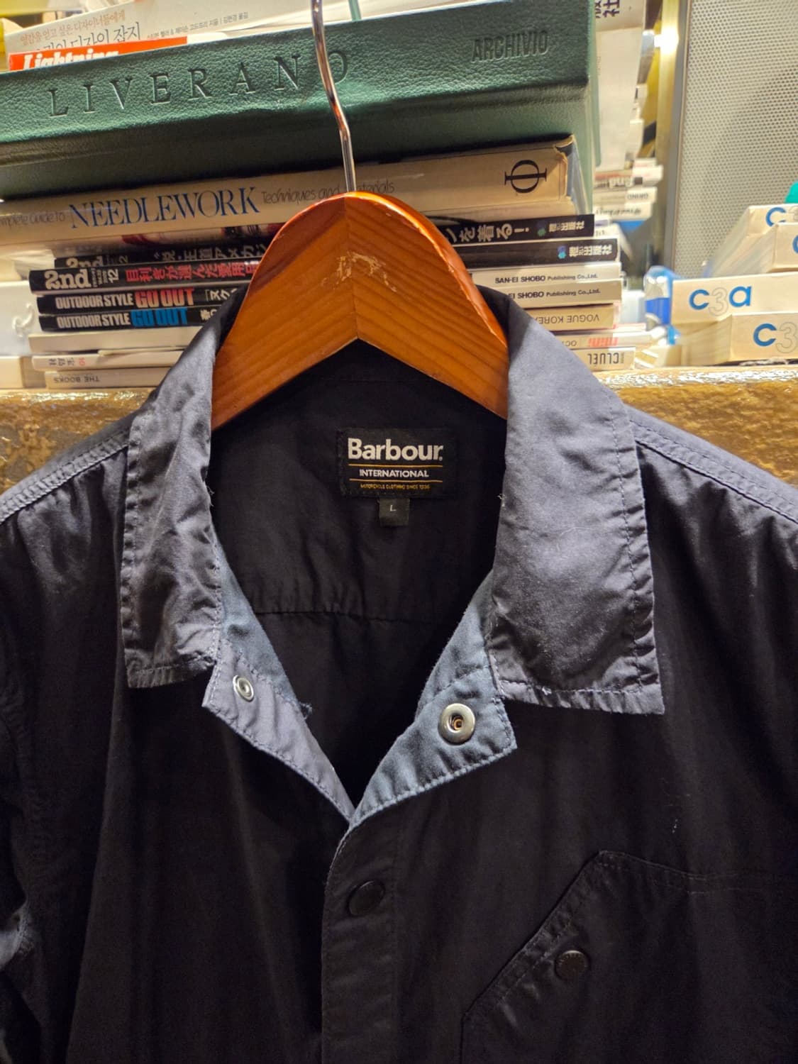 바버 논왁스코팅 자켓 상품이미지3