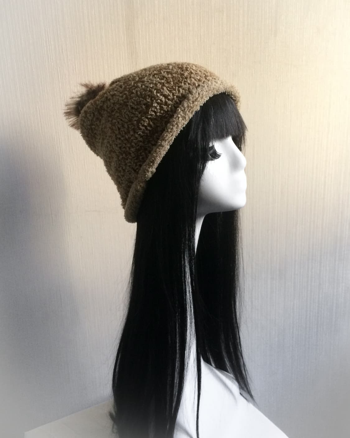 Pom knit beanie 상품이미지4